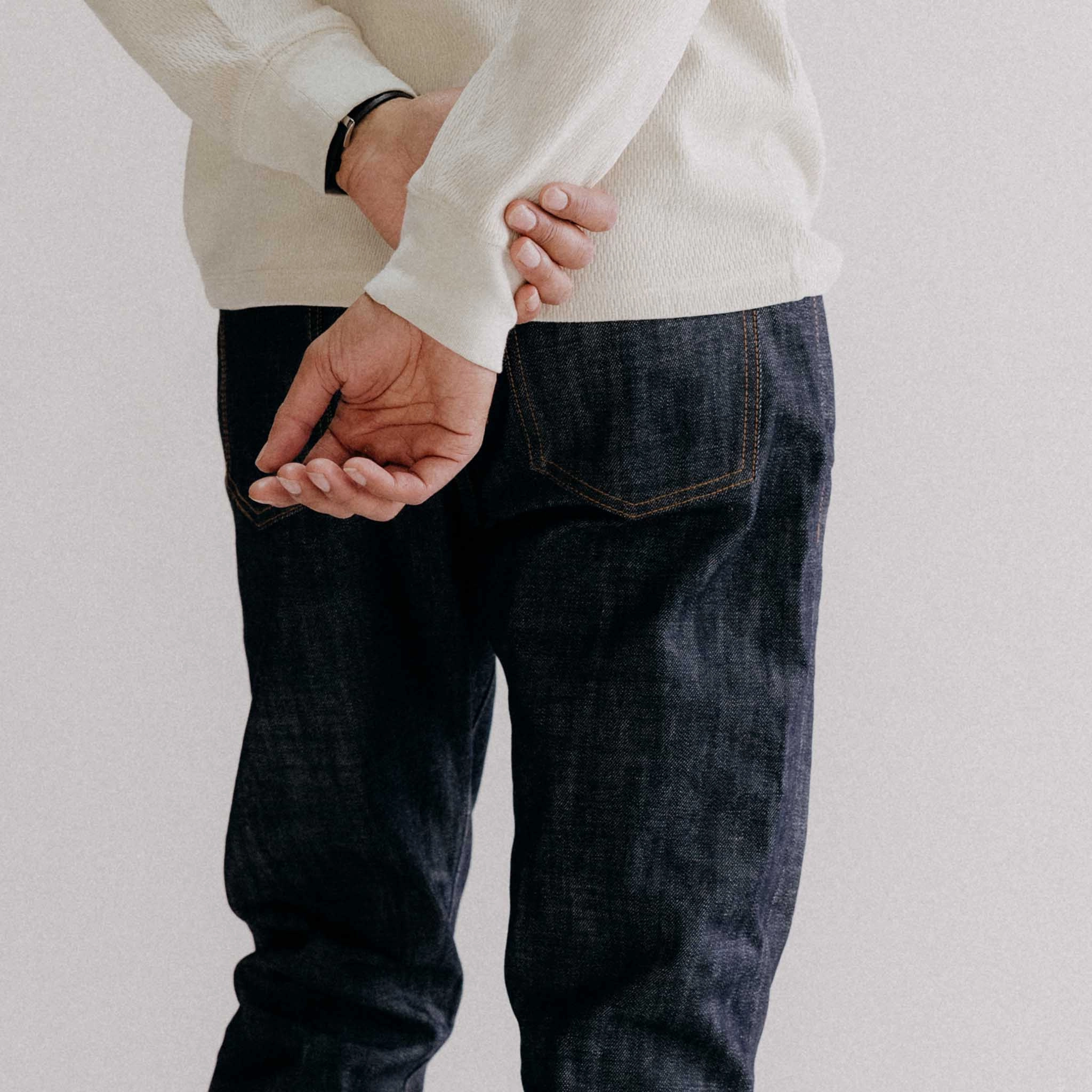 Modern Casual The Slim Jean in Rigid Organic Selvedge