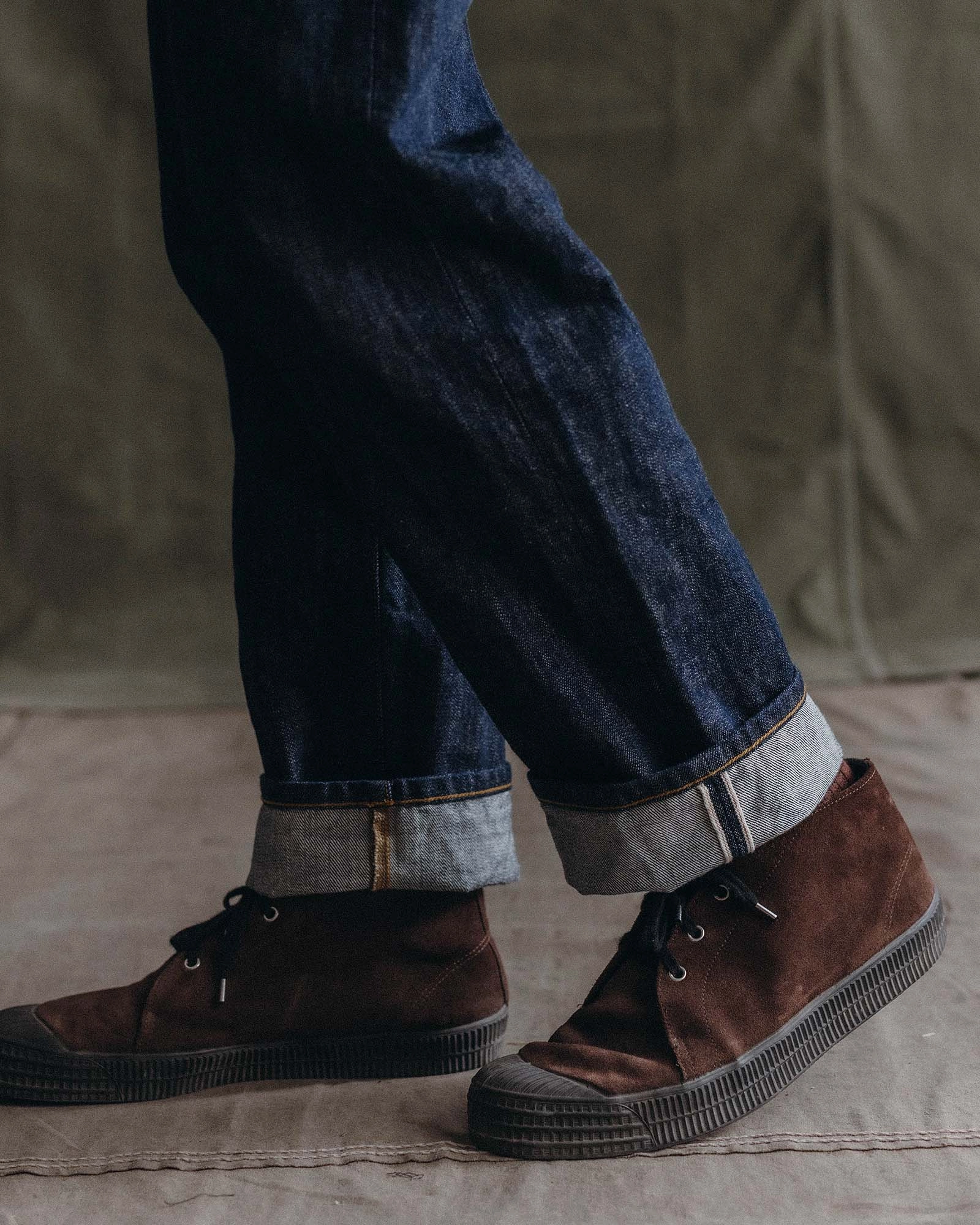 Flawless Design The Straight Jean in Rigid Organic Selvedge