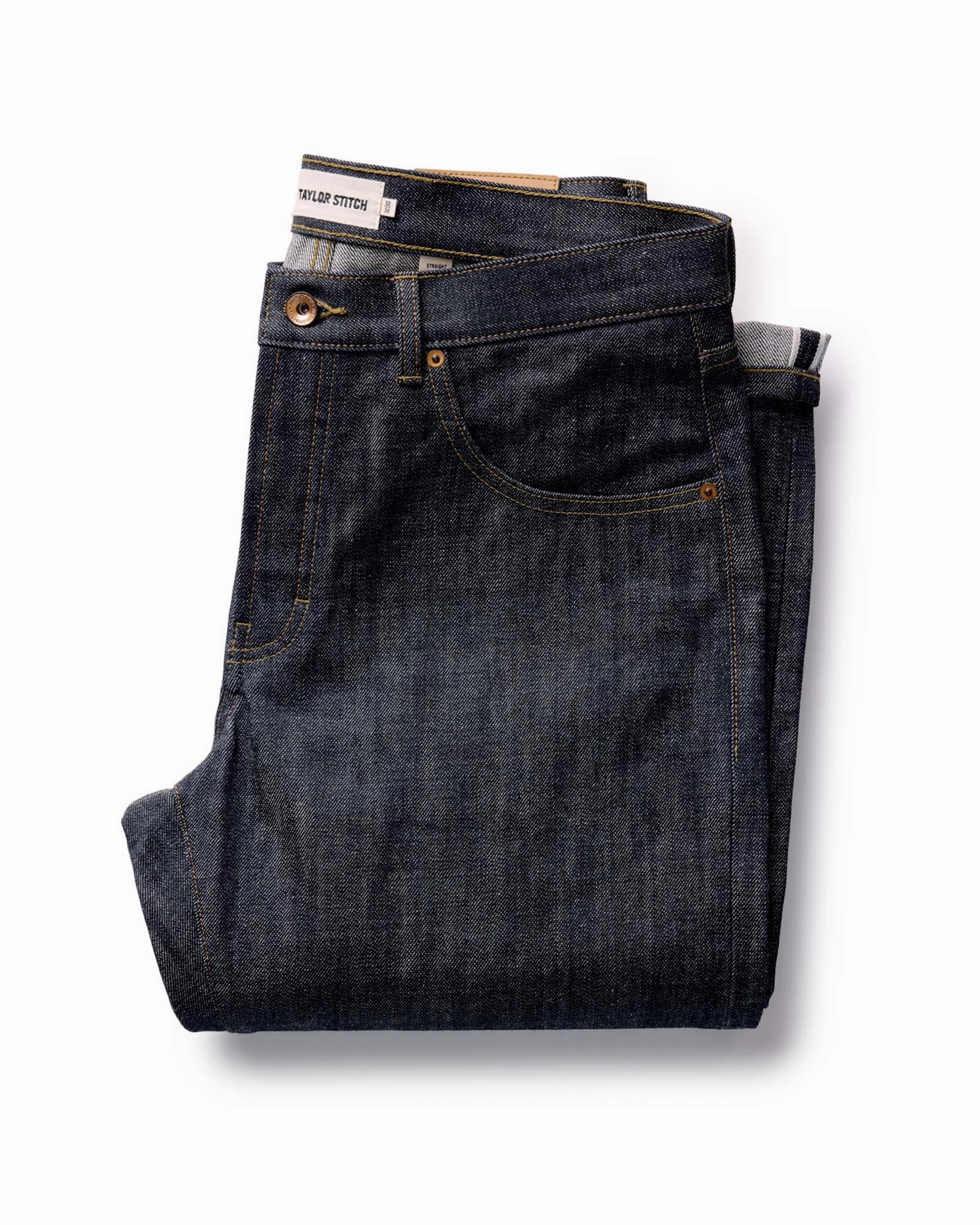 Street Vibe Lifestyle Fit The Straight Jean in Rigid Organic Selvedge