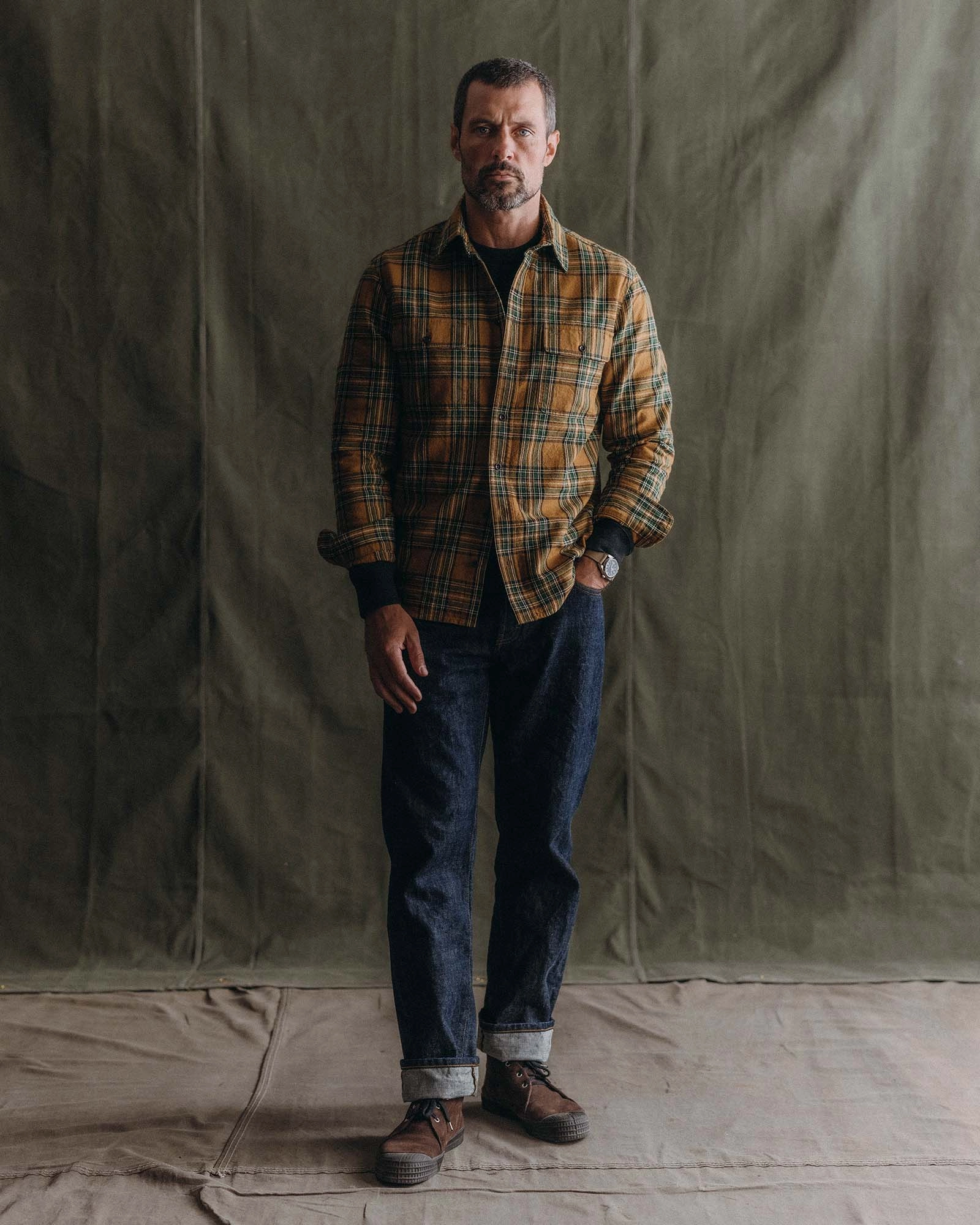 The Straight Jean in Rigid Organic Selvedge Timeless Wear