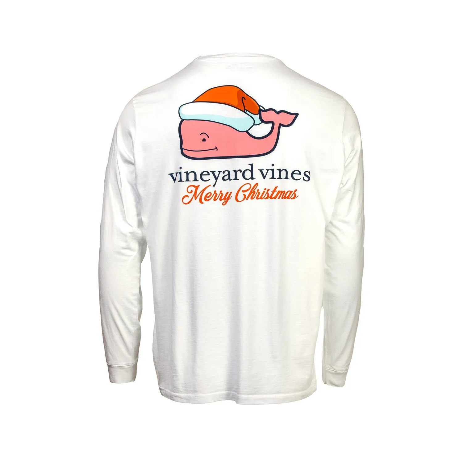 Vineyard Vines x Whataburger Holiday Whale Long Sleeve Tee Quick Release Buttons