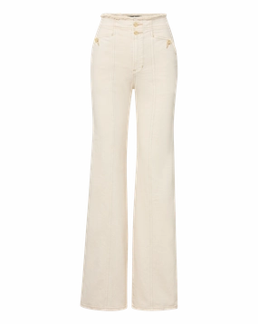 Balanced Wardrobe Style Basic Crosbie Slim Wide-Leg Jean