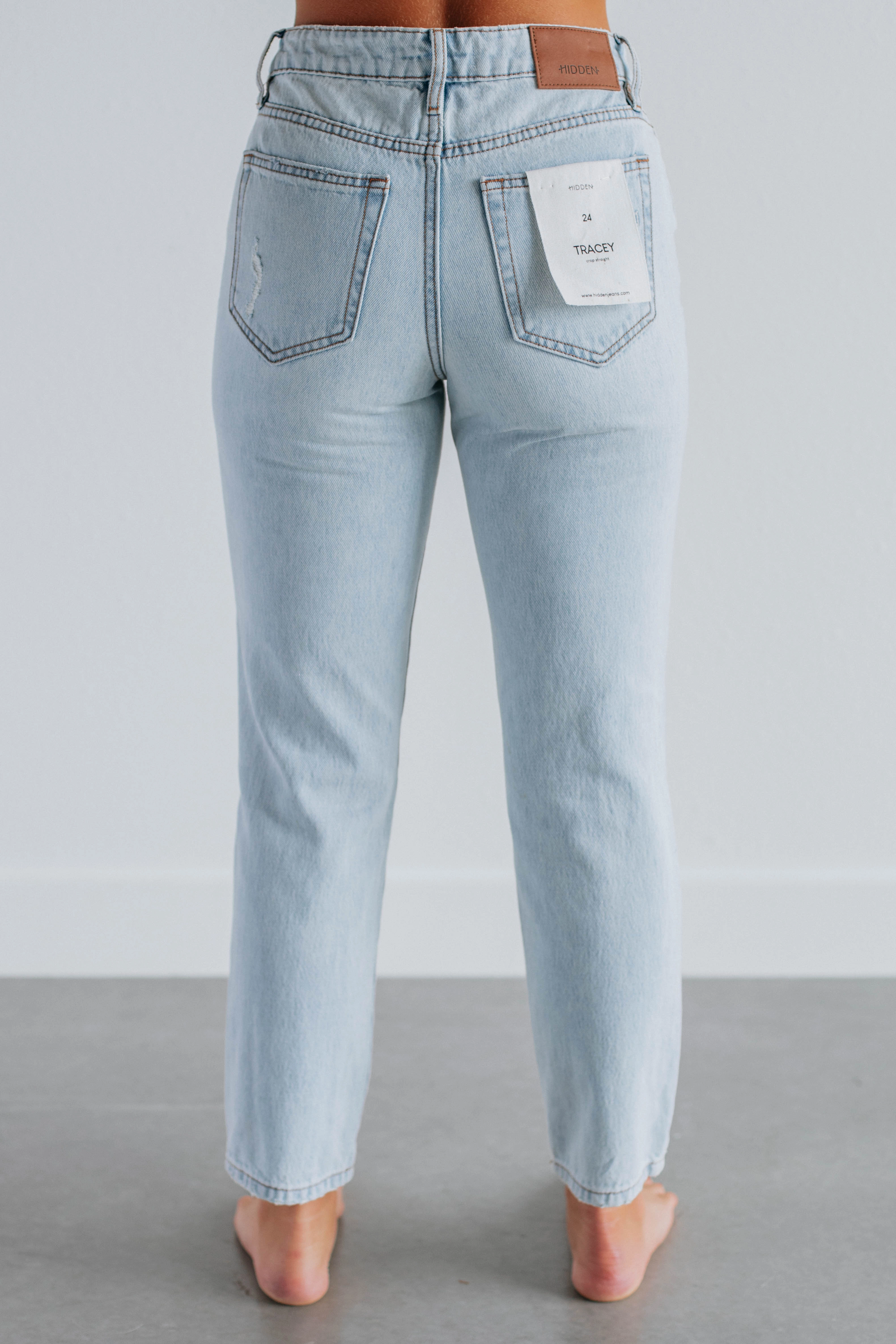 Tracey Hidden Jeans - Headliner Weighted Hemline