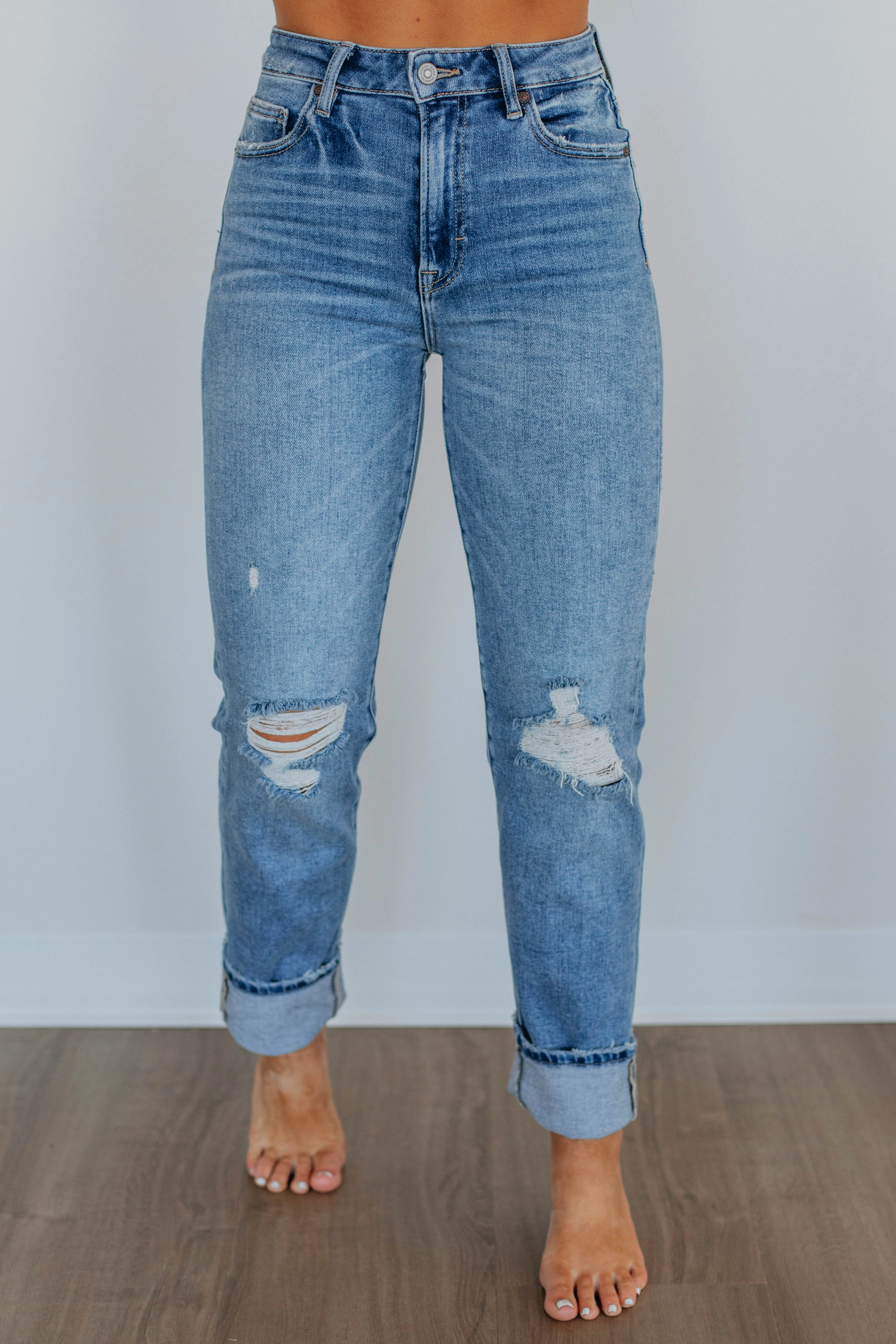 Tracey Hidden Jeans - Necessary Loose Spring Mood