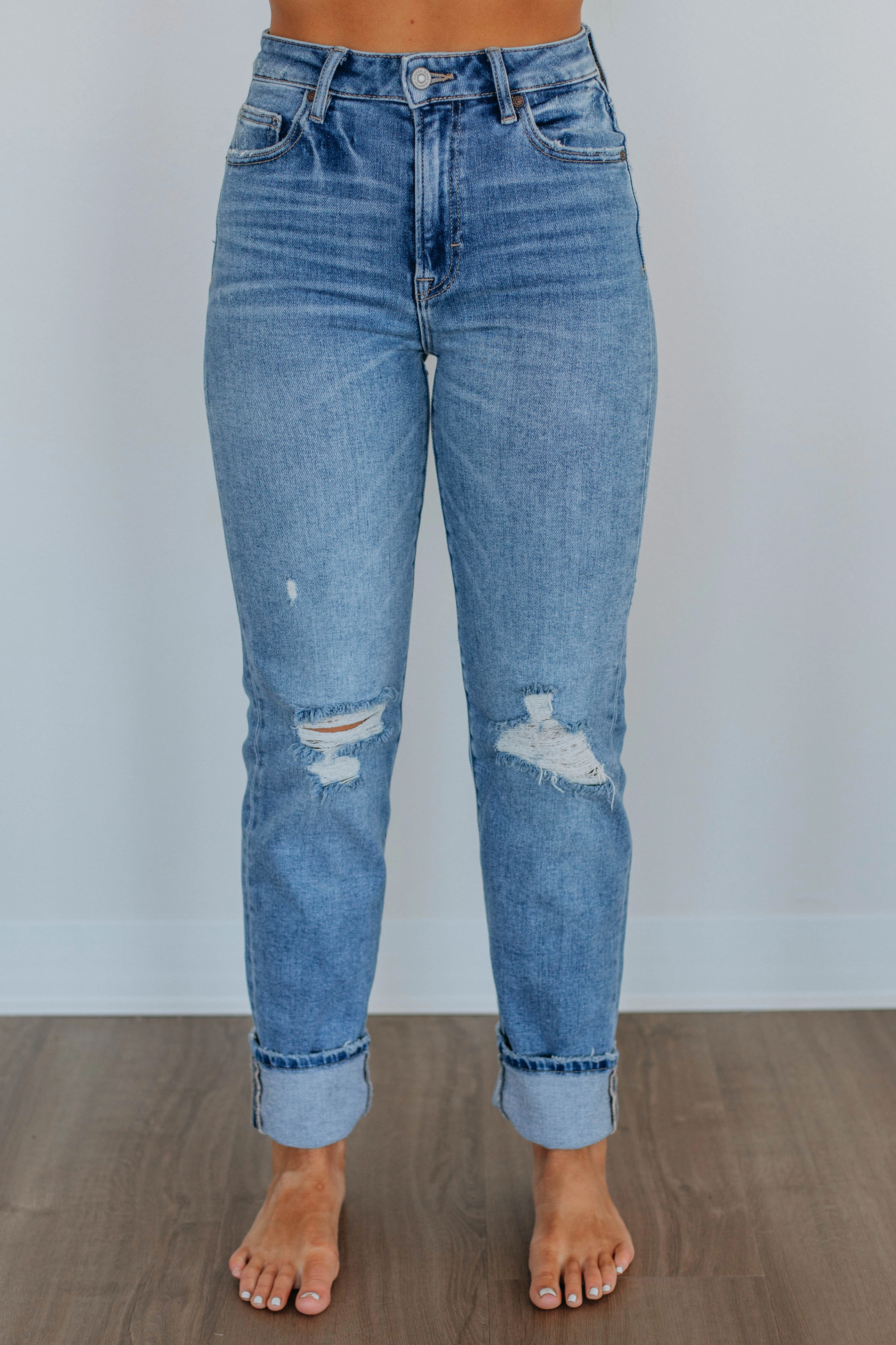 Tracey Hidden Jeans - Necessary Travel Outfit Chill Outfit Date Night