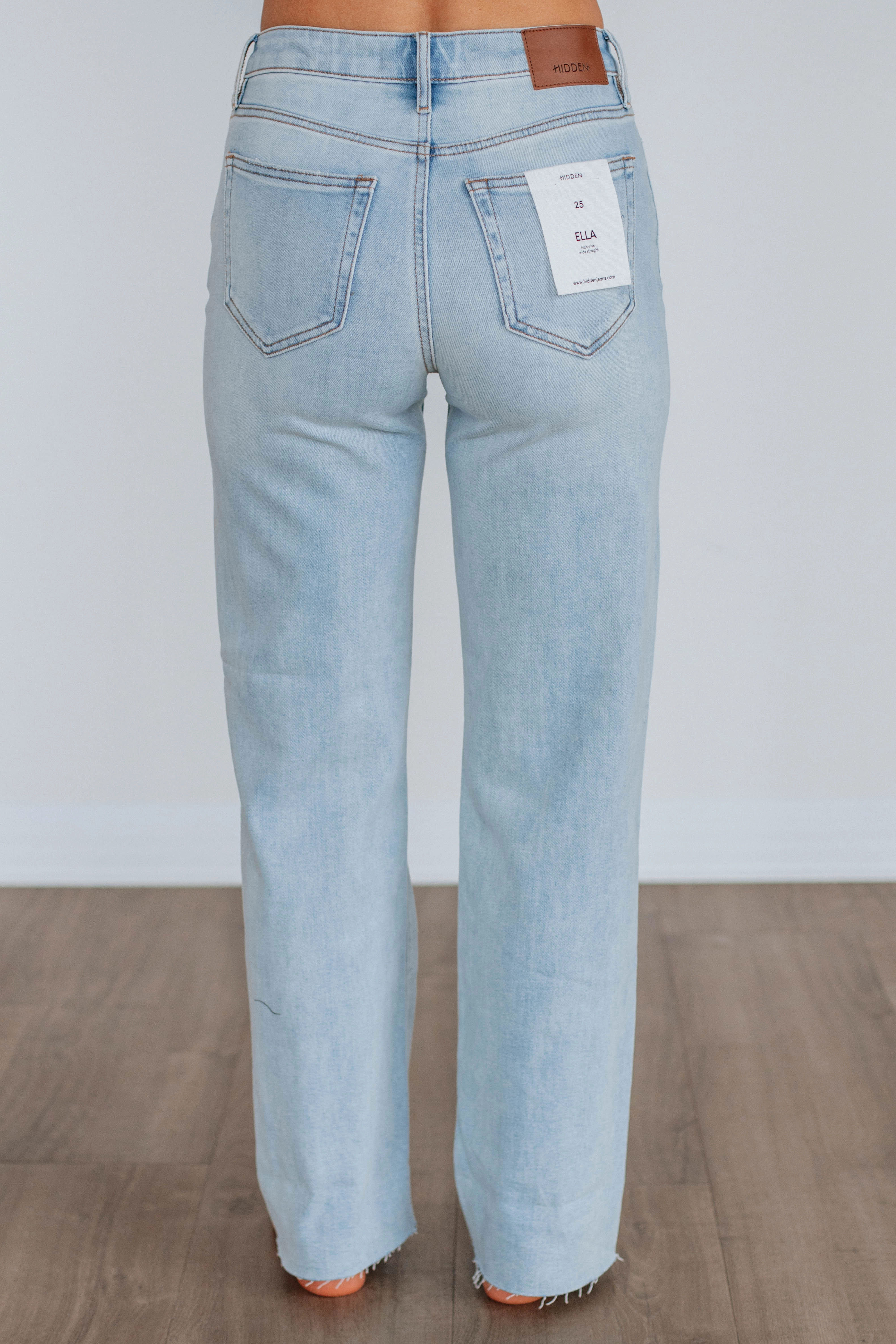 Chill Attire Ella Hidden Jeans - Long Distance