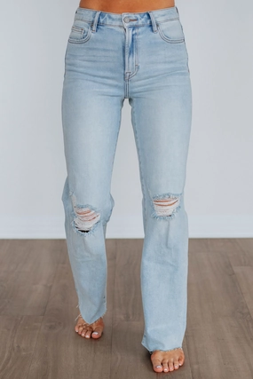 Office Wear Modern Rainy Day Comfy Choice Ella Hidden Jeans - Long Distance