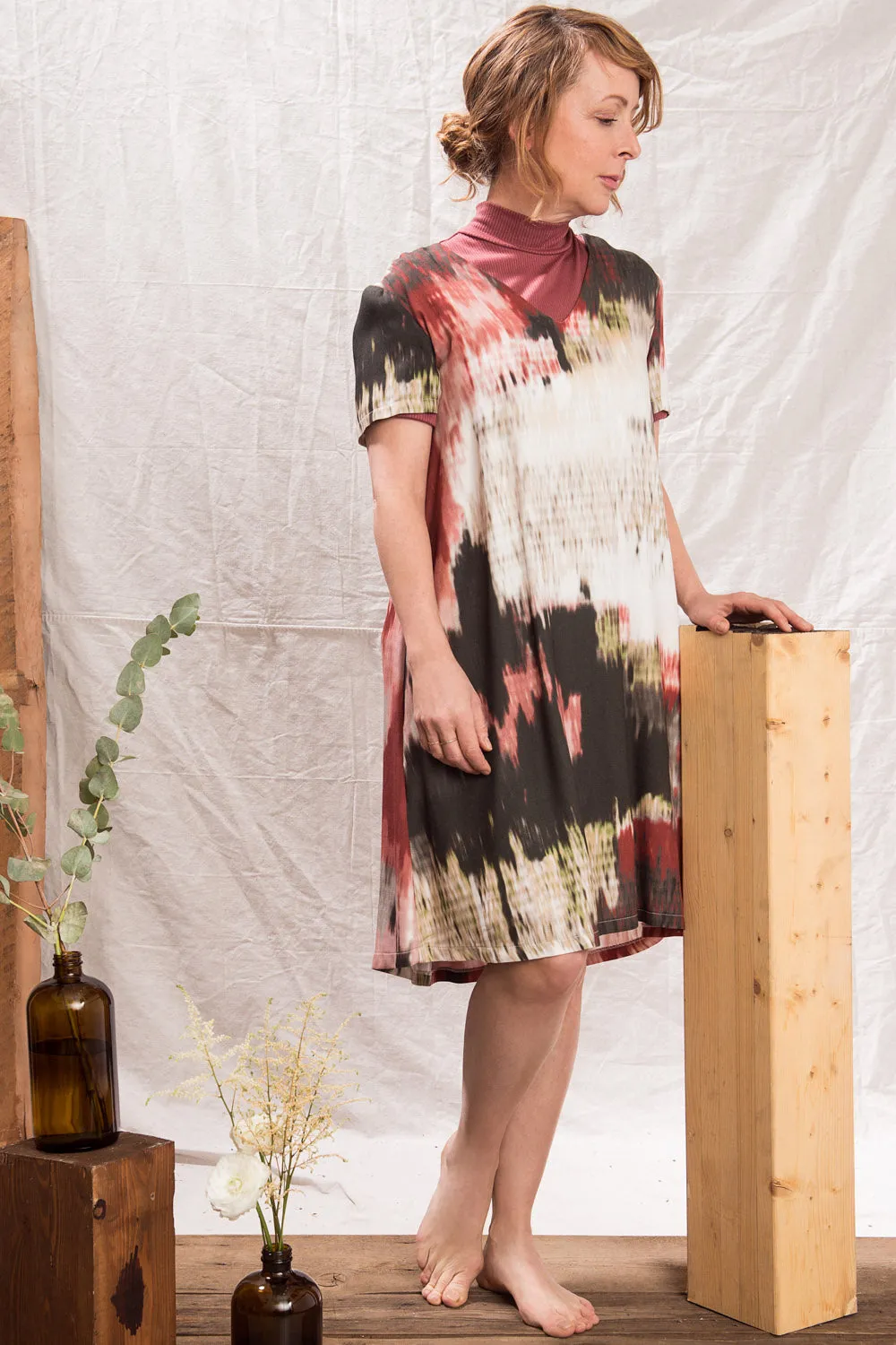 Smart And Comfortable Summer Friendly Tulsi Dress Print