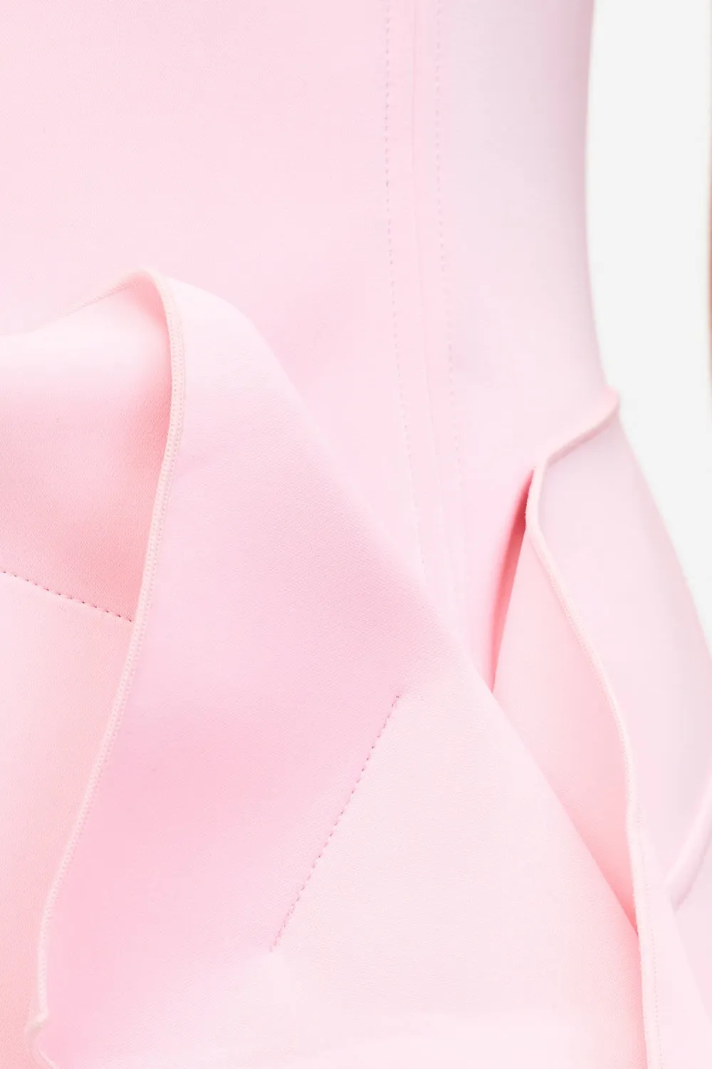 classic waist Trendy midi dress TUTHILL MIDI DRESS