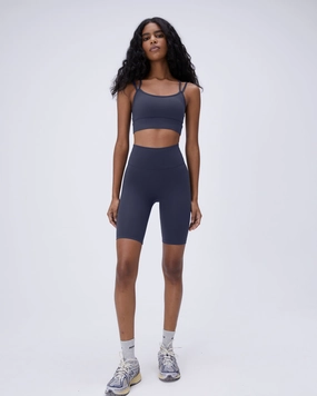 Ultimate Bike Shorts - Midnight Blue Chill Breeze MoistureWickingLining