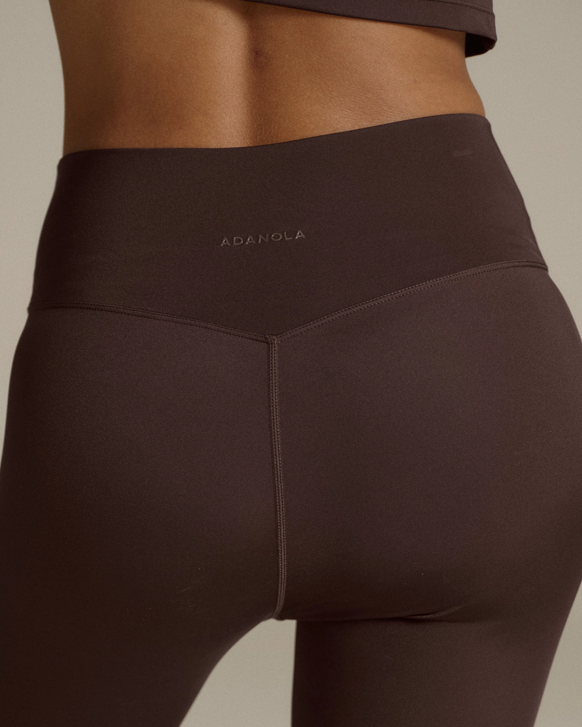 Lounge Fit All-purpose fit Ultimate Gloss Leggings - Chocolate Brown