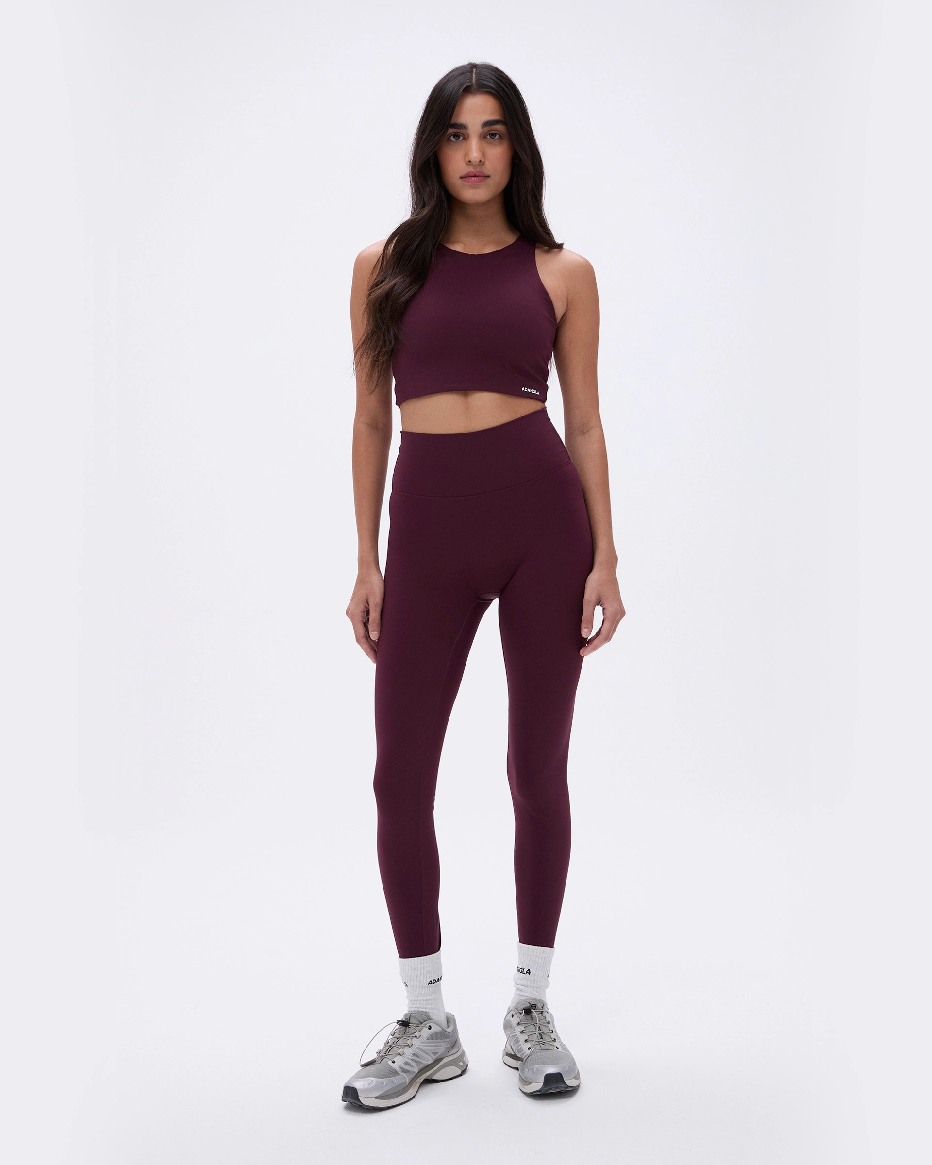 Ultimate Leggings - Dark Cherry Squat Proof Fitness Lover