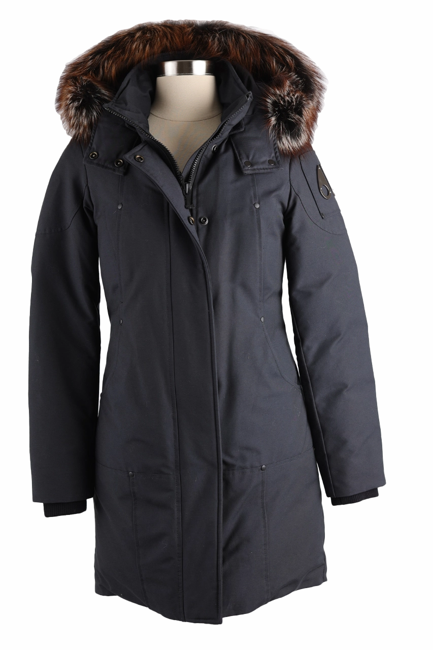 Anti Pilling Textile Stirling Down Fur Hood Parka