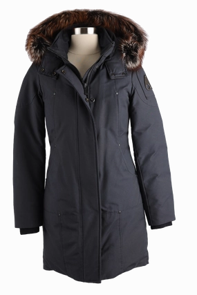 Anti Pilling Textile Stirling Down Fur Hood Parka