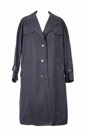Cotton Fur Lined Trench Coat Anti Snag Fabric AntiStatic Inner Layer