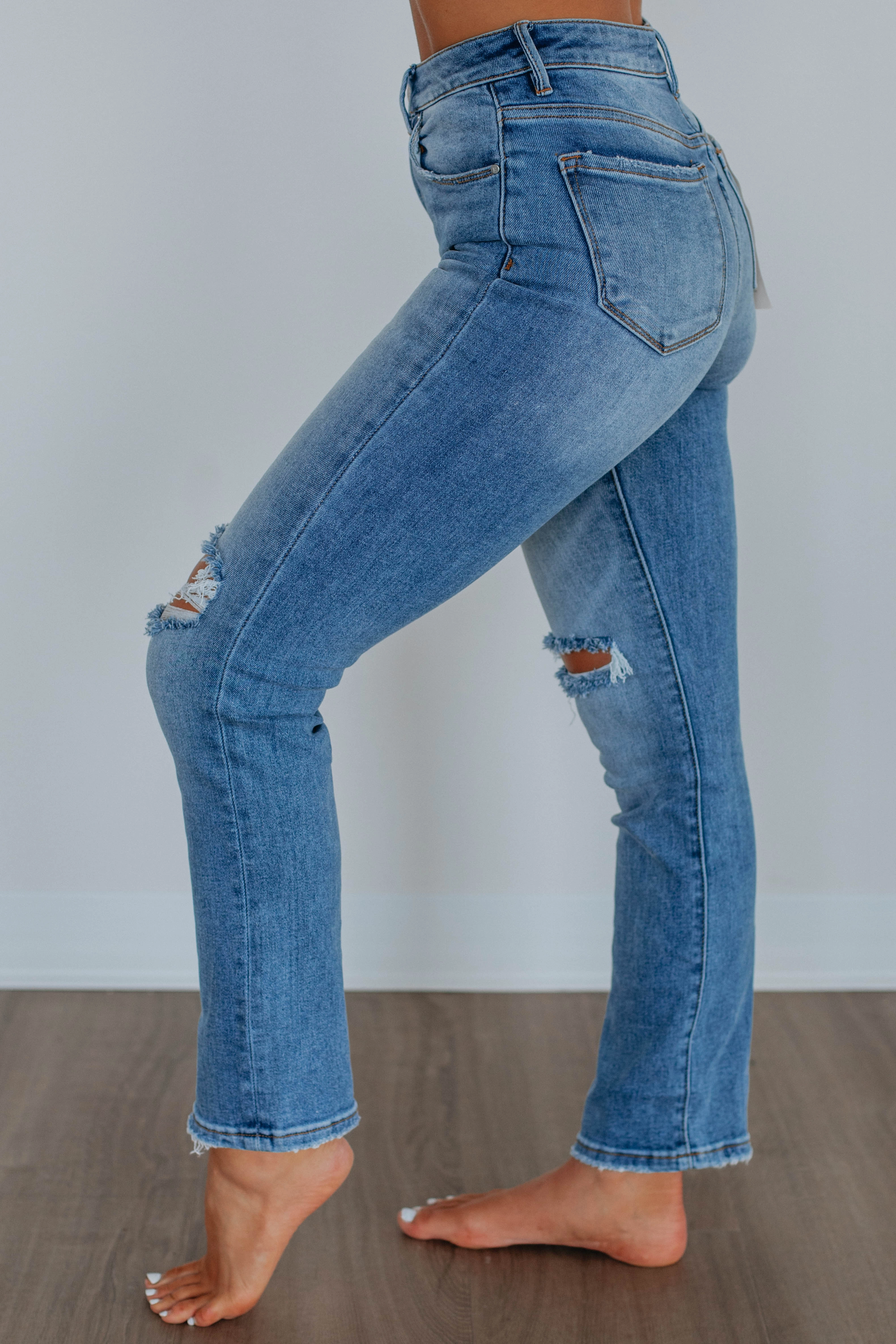 Lane Risen Jeans Cool Texture