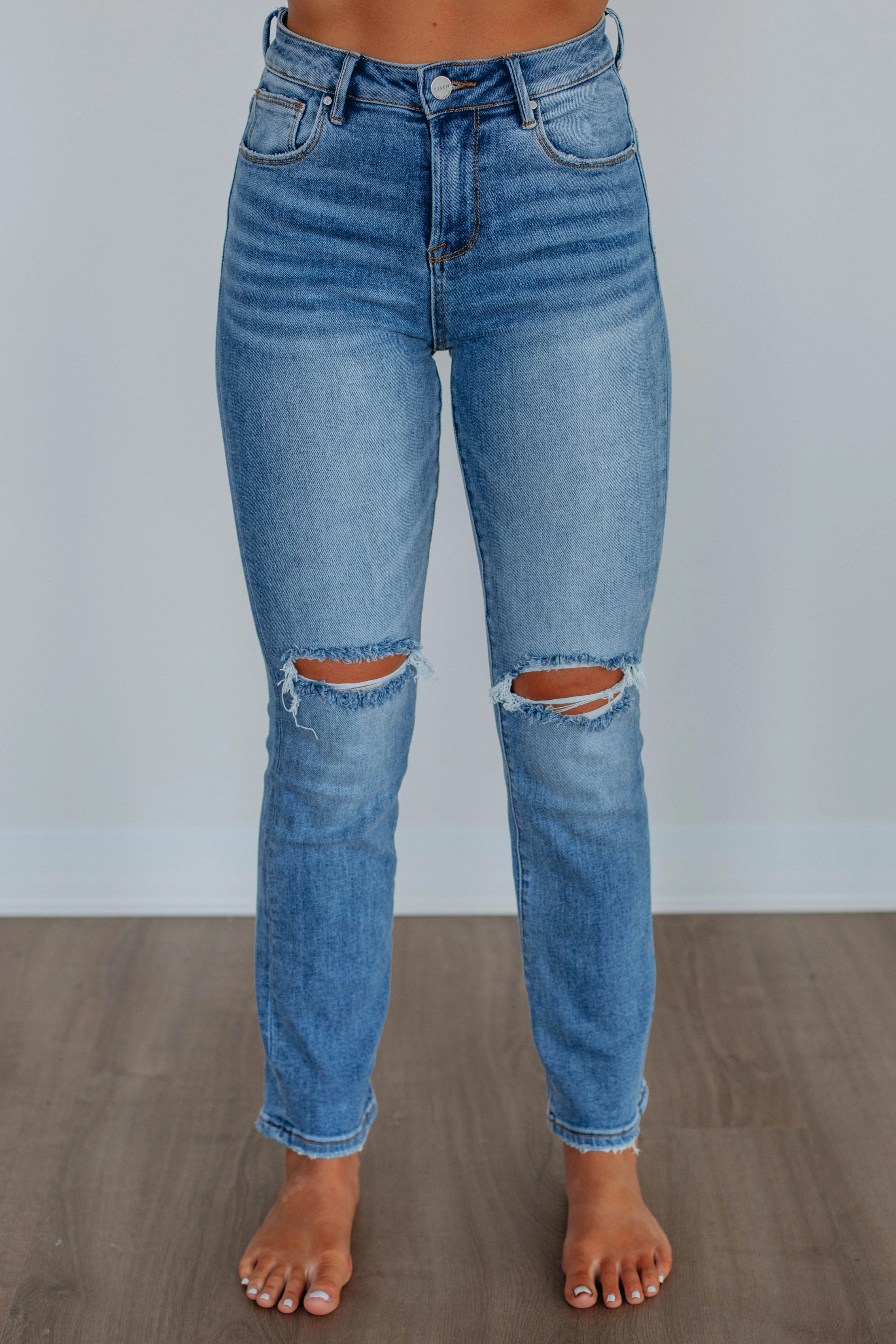 Tailored Comfort Chic Design Look Lane Risen Jeans