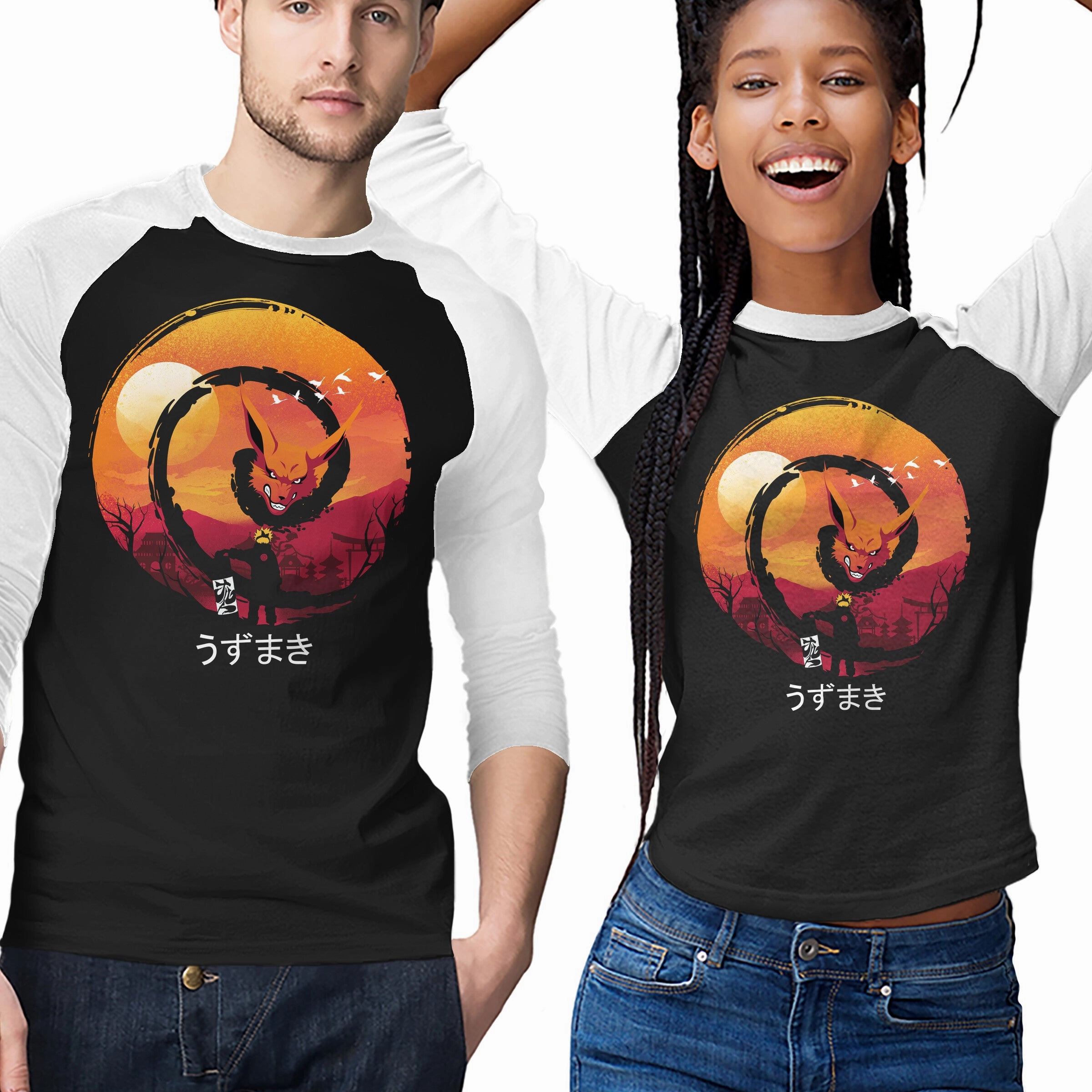 Uzumaki Night Sublimation Resistant Fabric