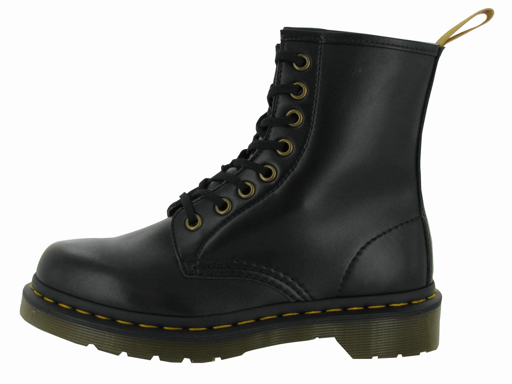 Vegan 1460 Boot in Black from Dr. Martens Quick Slip Eco Material Snow Trekker