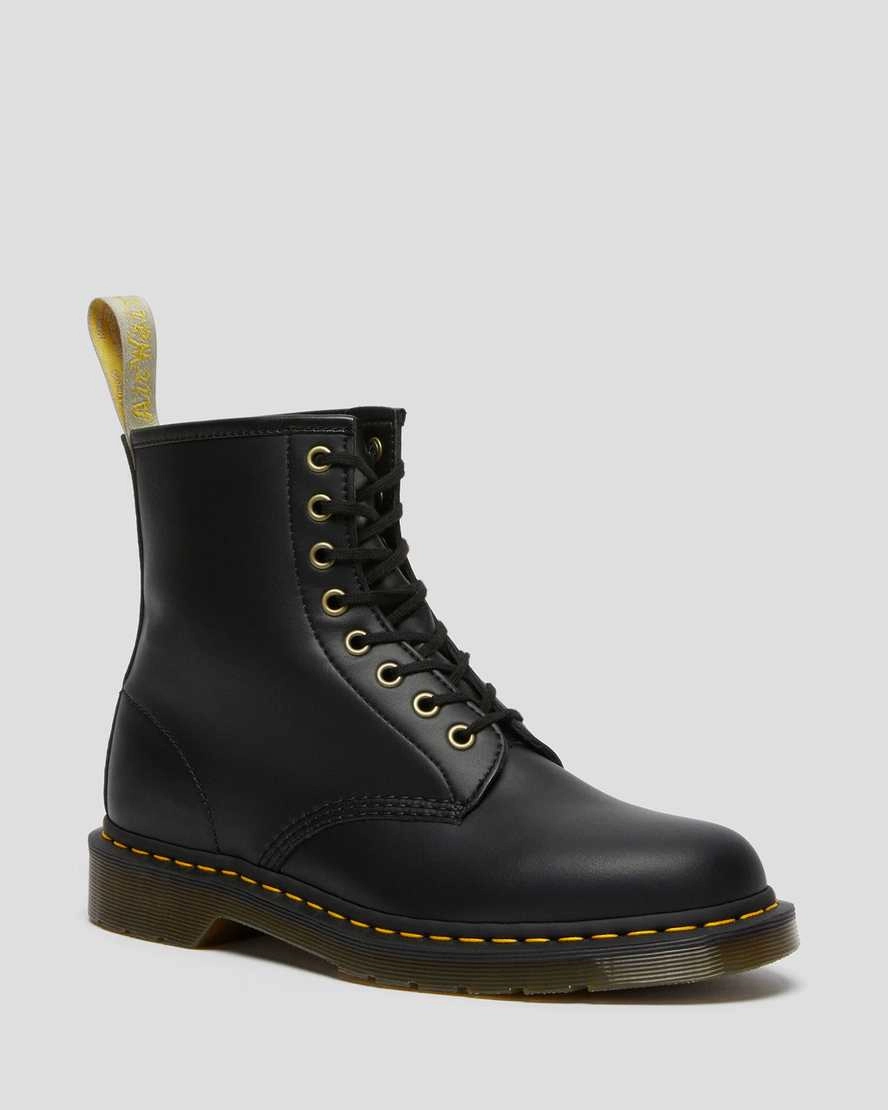 Ergonomic Shape Vegan 1460 Boot in Black from Dr. Martens