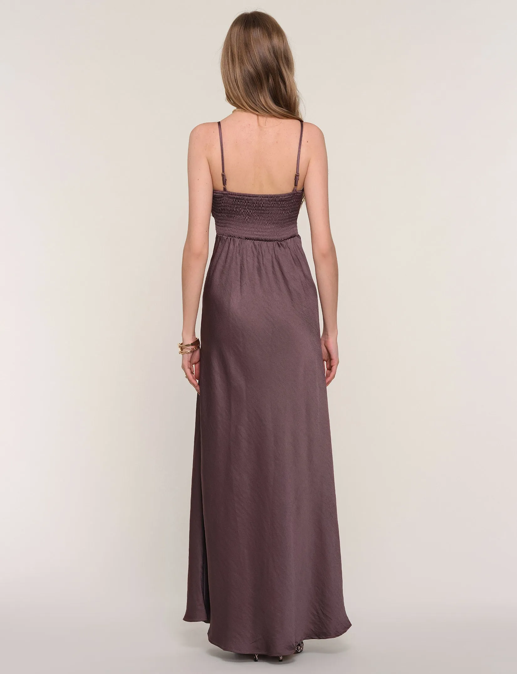 Vibrant Layer gardenia dress