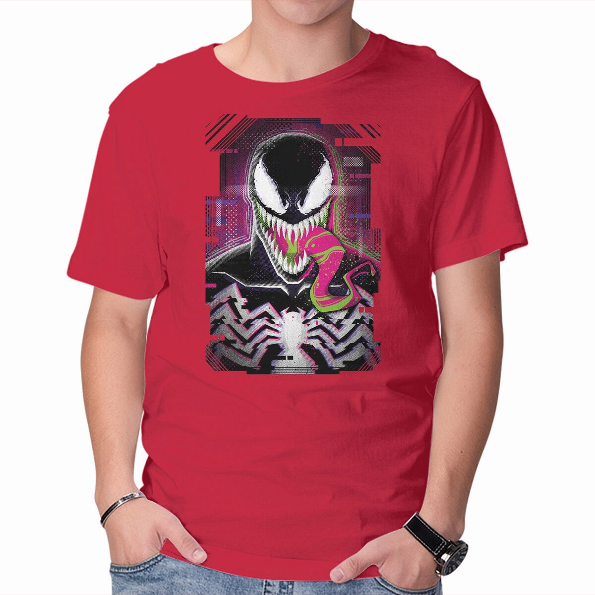 Venom Glitch Quick Dry Fit Cross Grain Knit