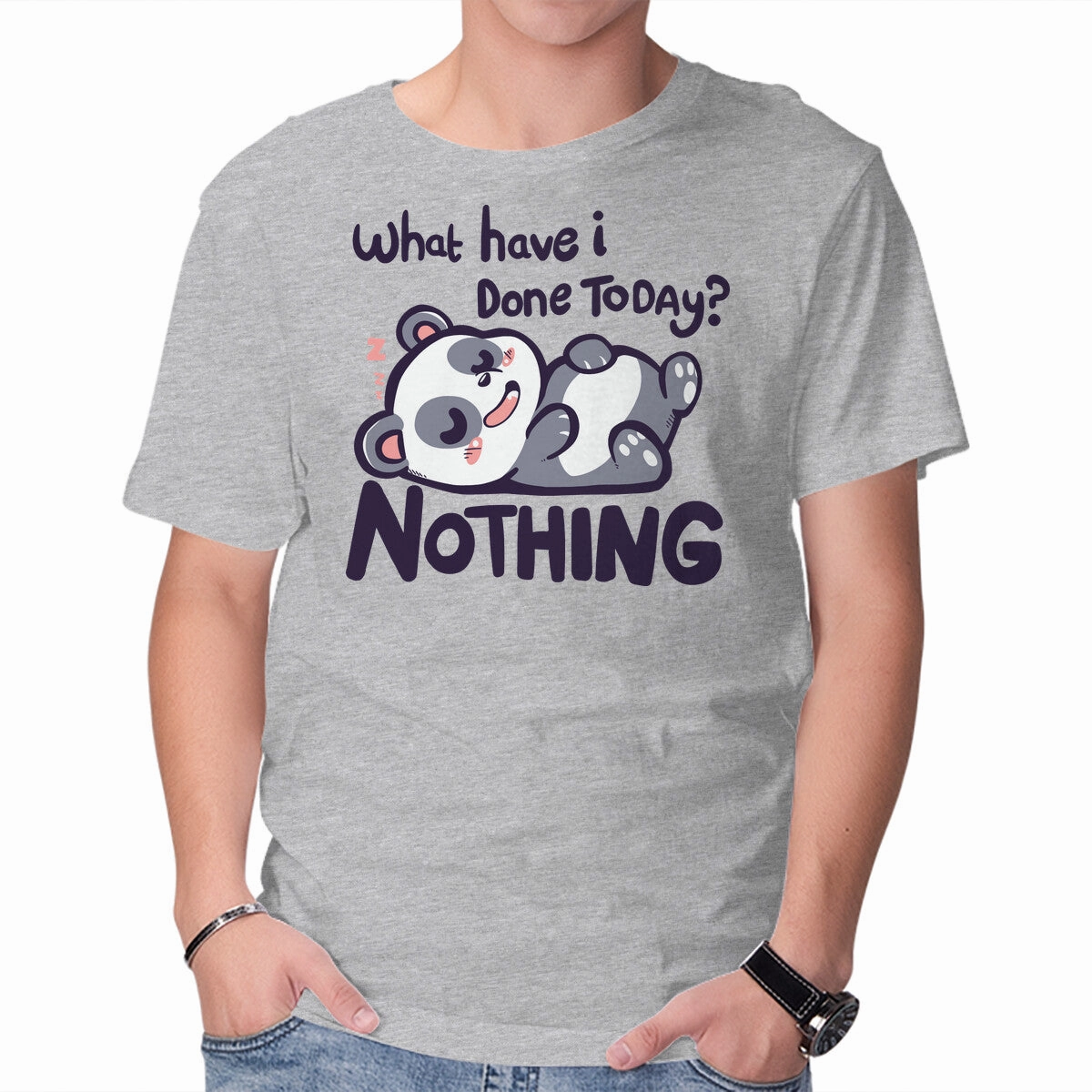 Done Nothing Today Stretchy Fit Casual Style