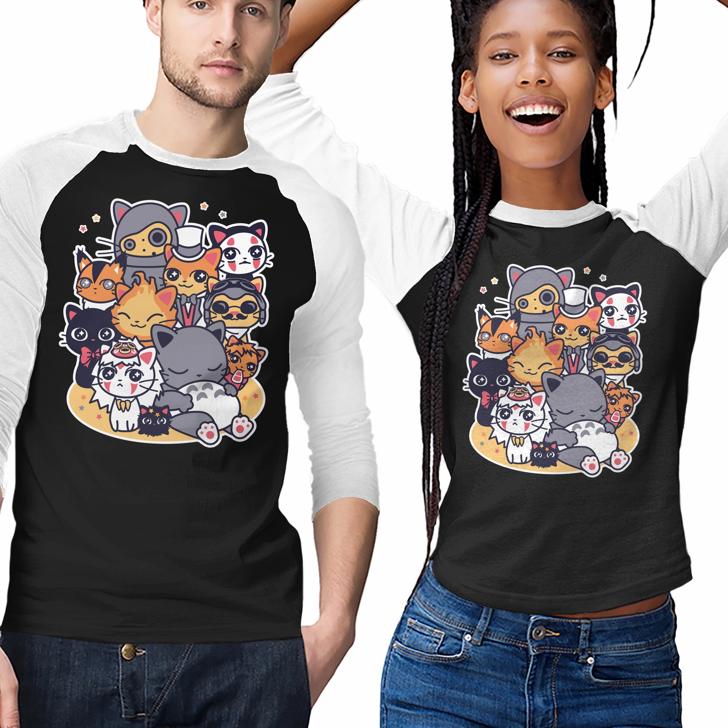 Miyazaki Cats Minimalist Stitching Value for Money