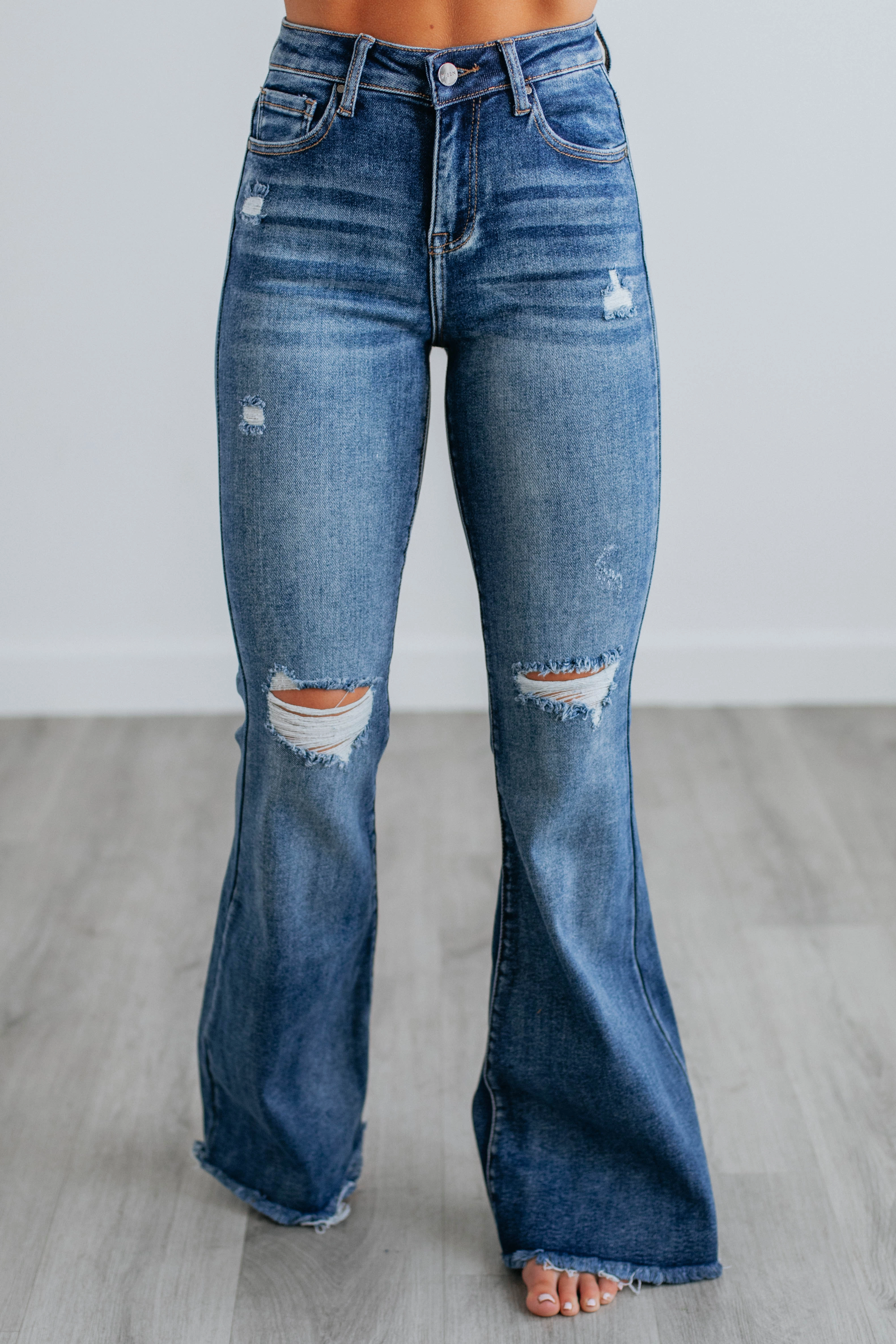 Journee Risen Jeans Wearable Piece Date Night Casual Friday