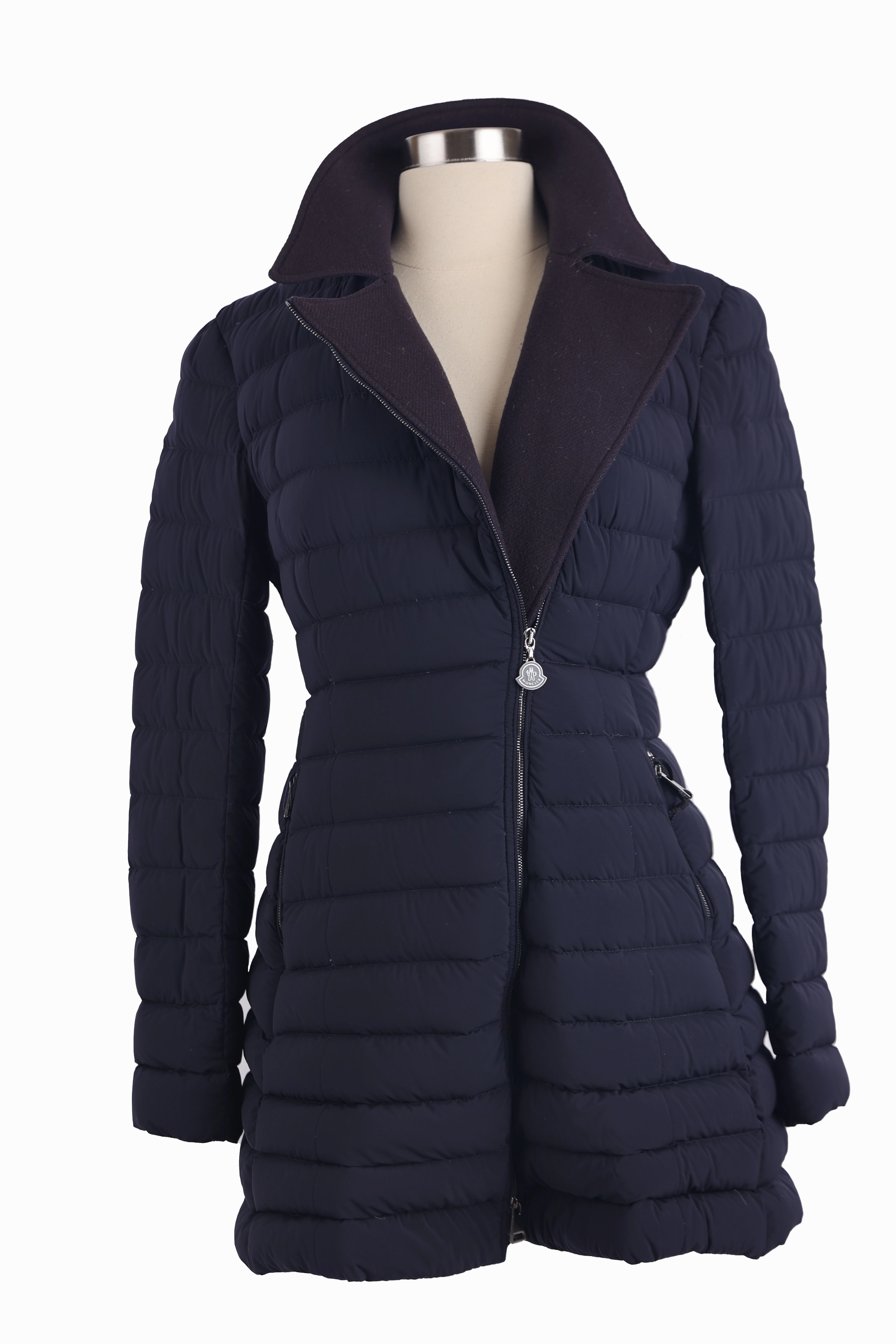 Vintage Noues Down Puffer Jacket SeamlessBonding