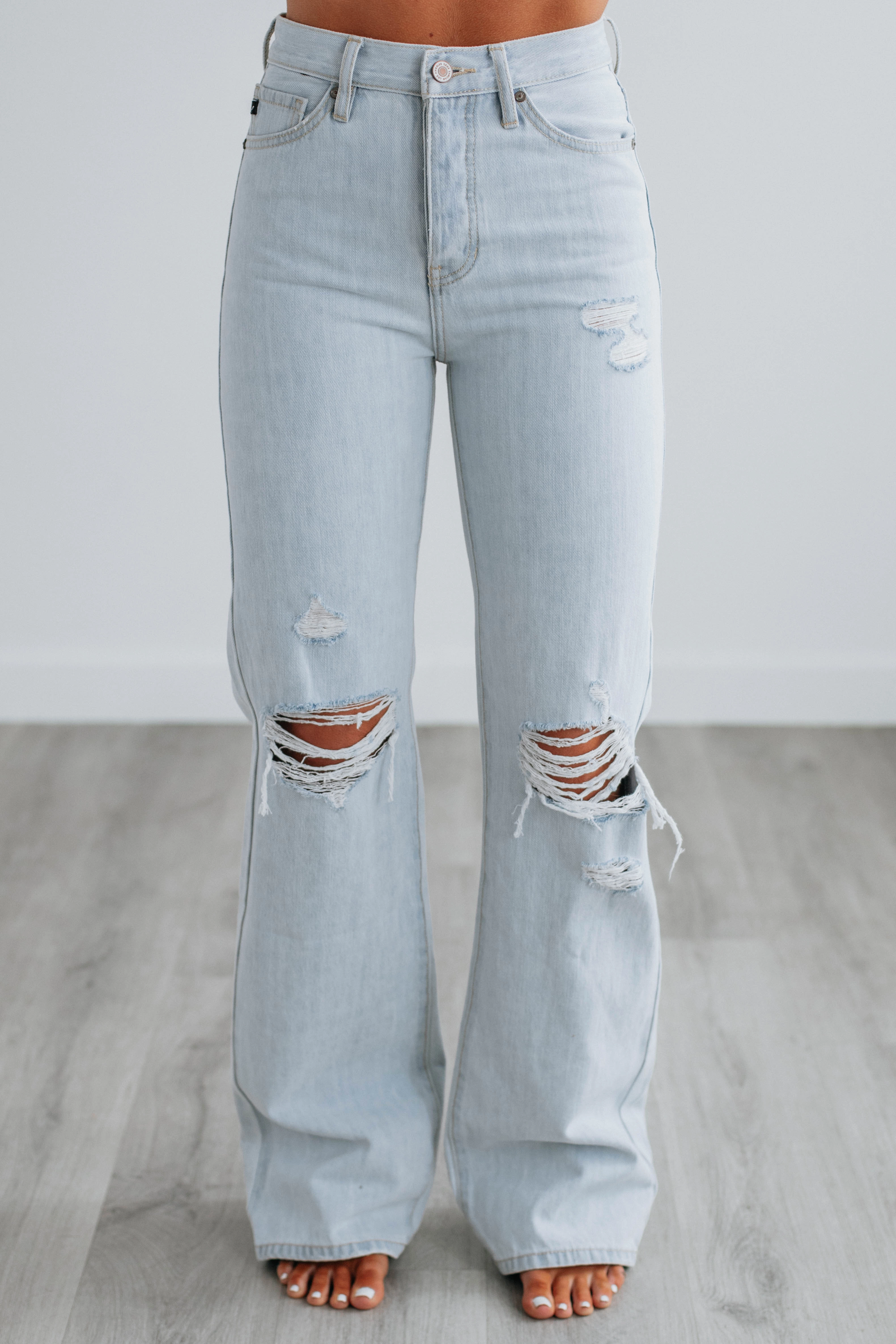 Arlo KanCan Jeans - Light Wash Plain Favorite Casual Days