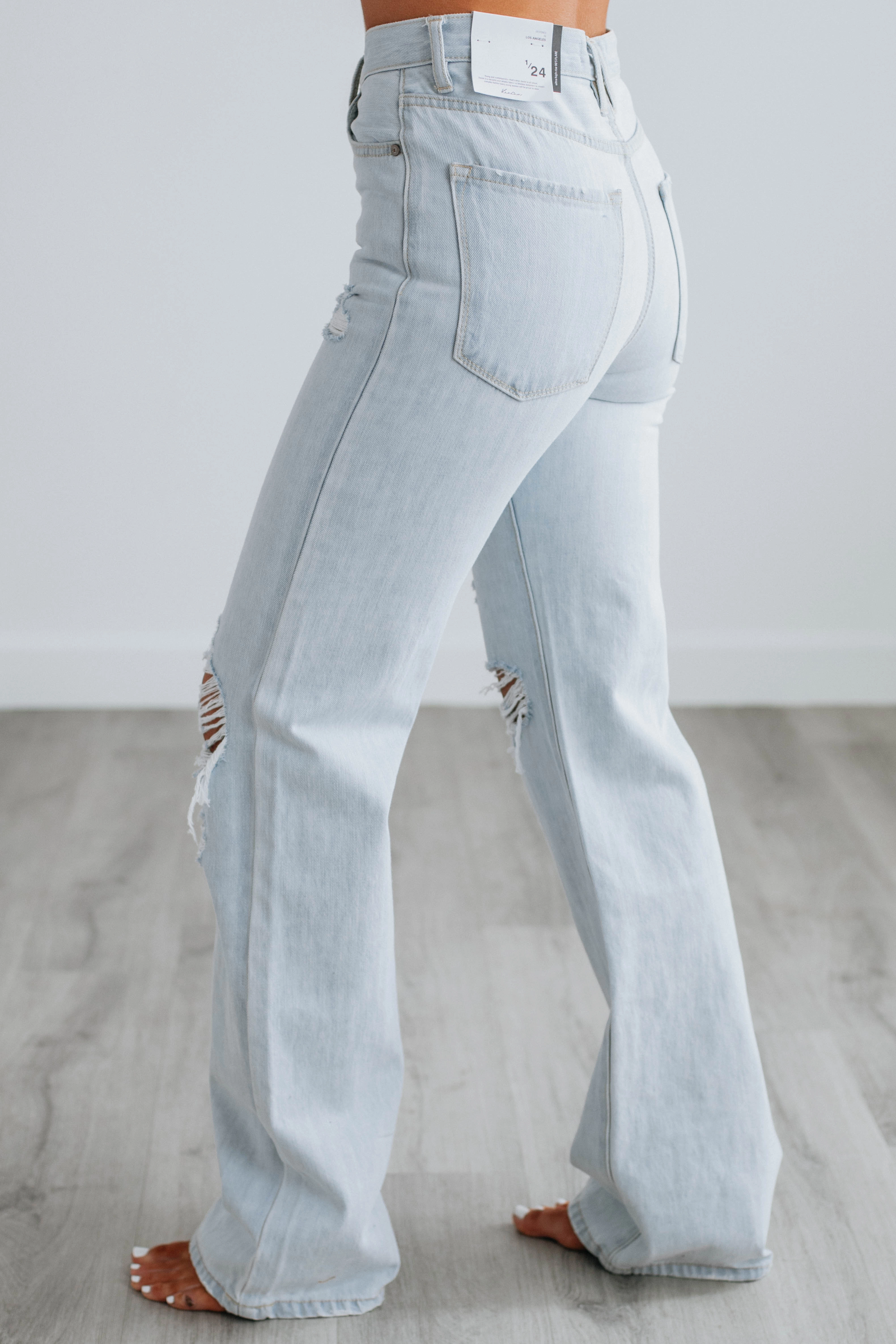 Breathable Denim Arlo KanCan Jeans - Light Wash