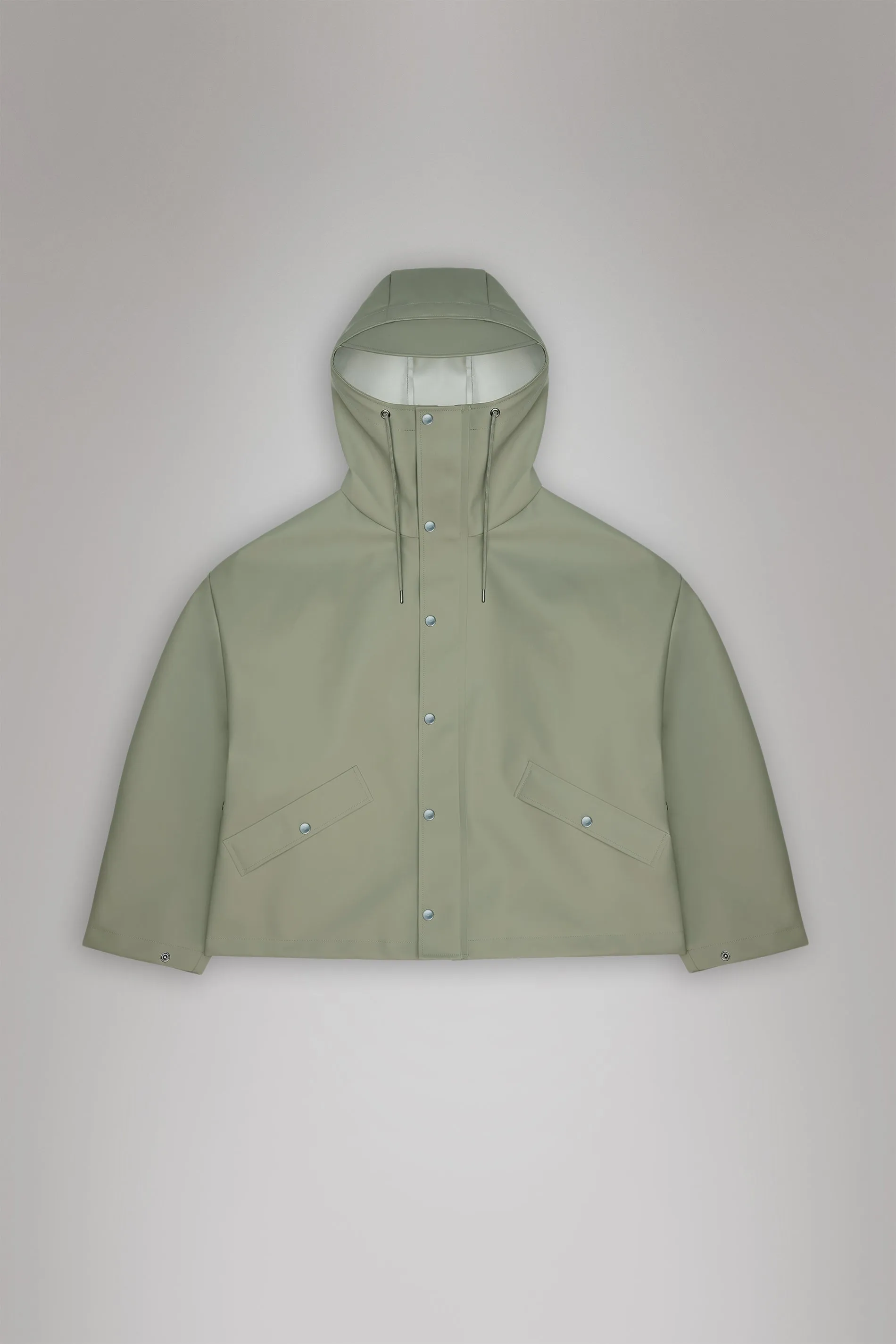 Vision Rain Jacket Short On Duty Layer Pattern Print