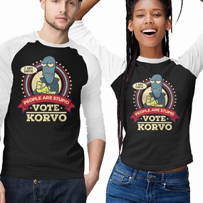 Vote Korvo MinimalistStitching Skinny Fit