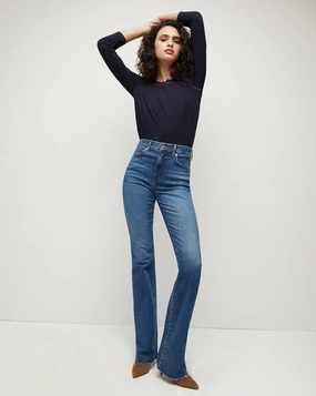Go-to Wear Cameron Raw Hem Bootcut Jean