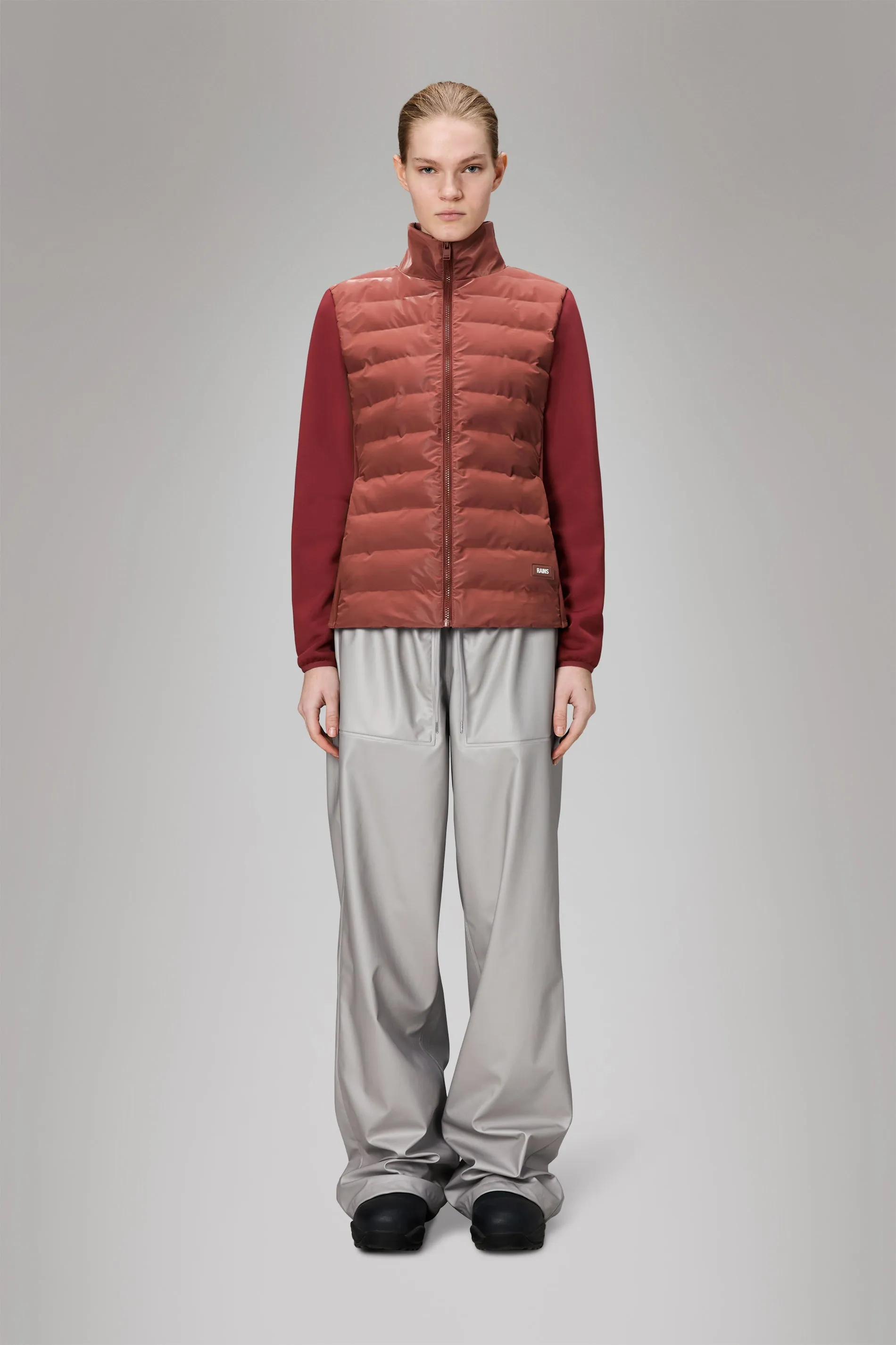 Safi Fleece Hybrid Curve Jacket AirflowVents Non Restrictive Movement Cut