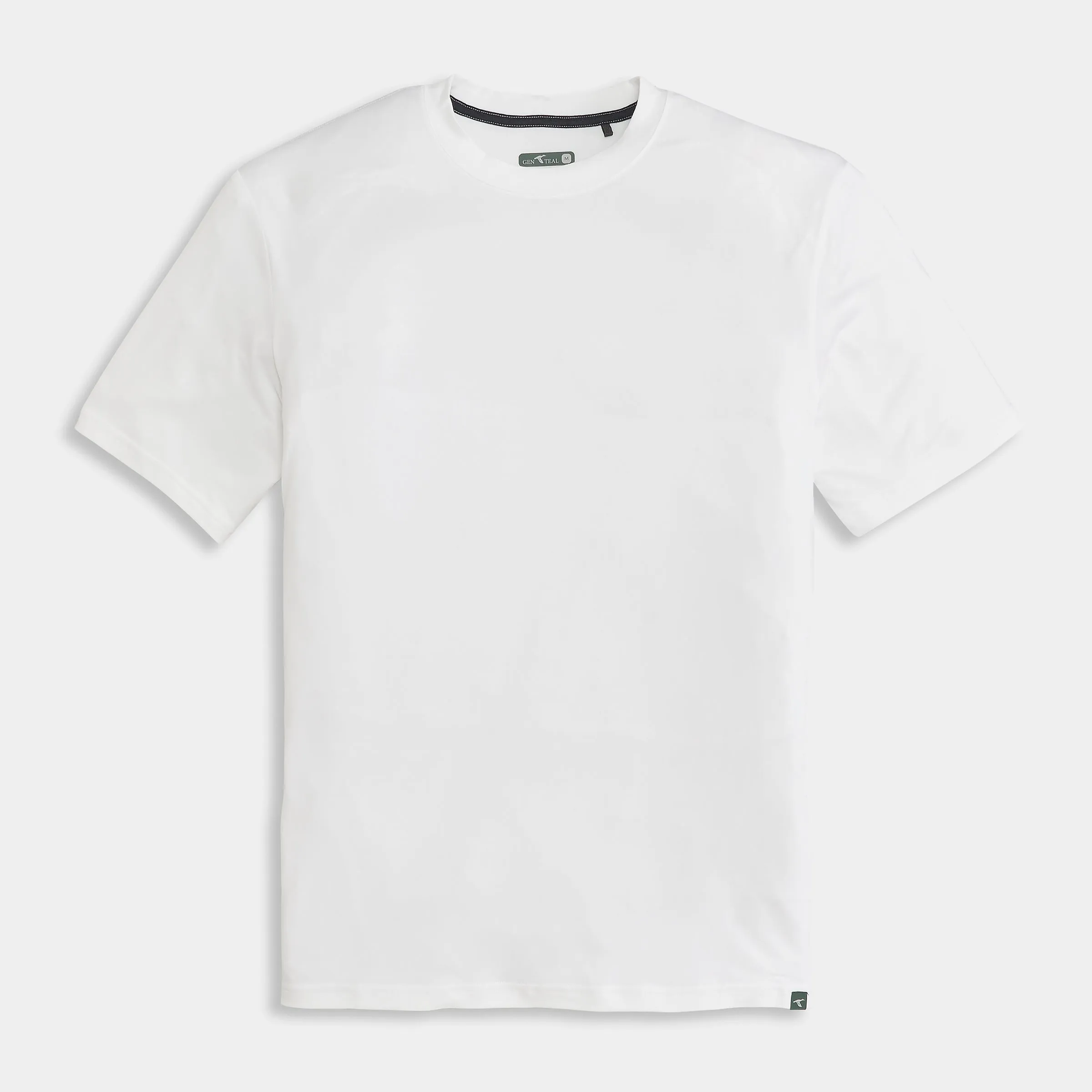 QuickRelease Fastener BondedHemline White Heathered Wander T-Shirt