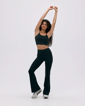 Dance Practice For Adults Flared Yoga Pant - Black