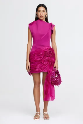 WIGBETH MINI DRESS Bell-Sleeve Fashion Mix