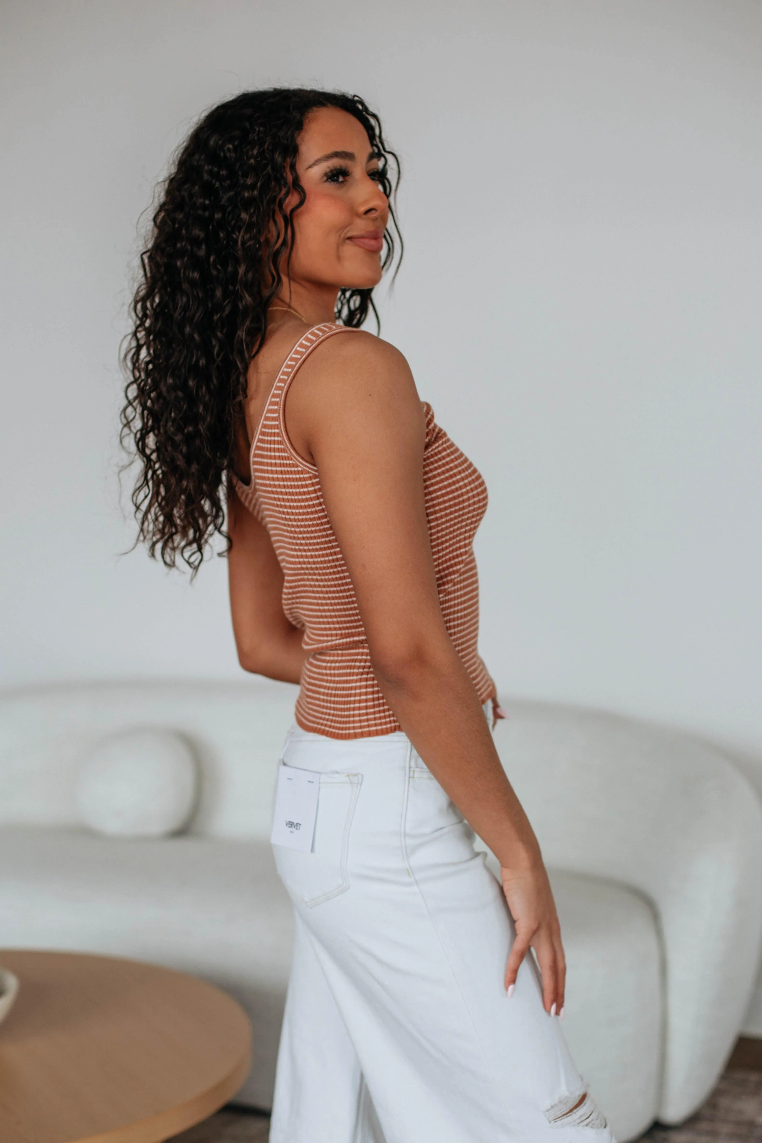 Wilson Henley Tank - Clay Mix Air Force