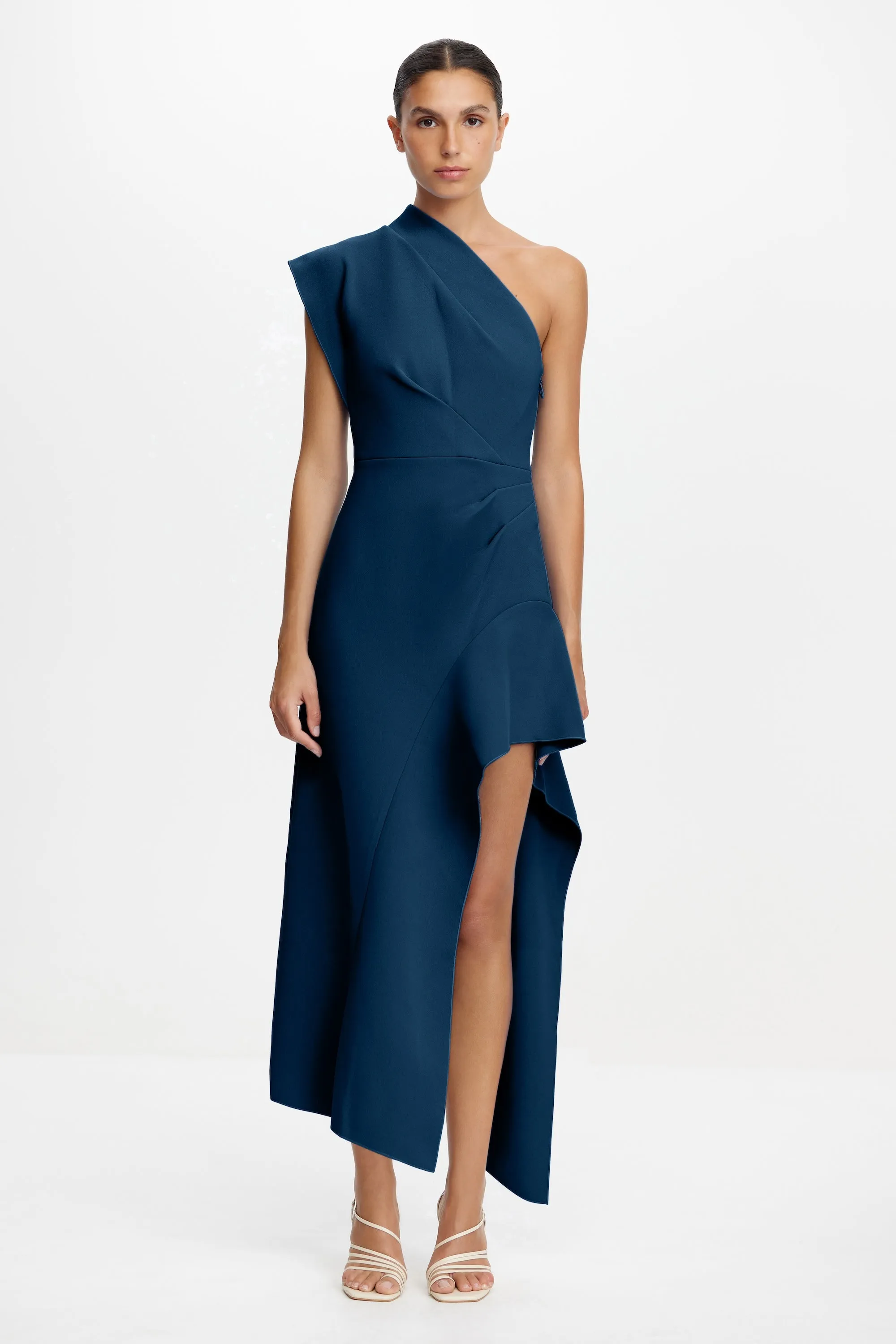 EDDINGTON MIDI DRESS Elegant brunch outfit Simple Shape