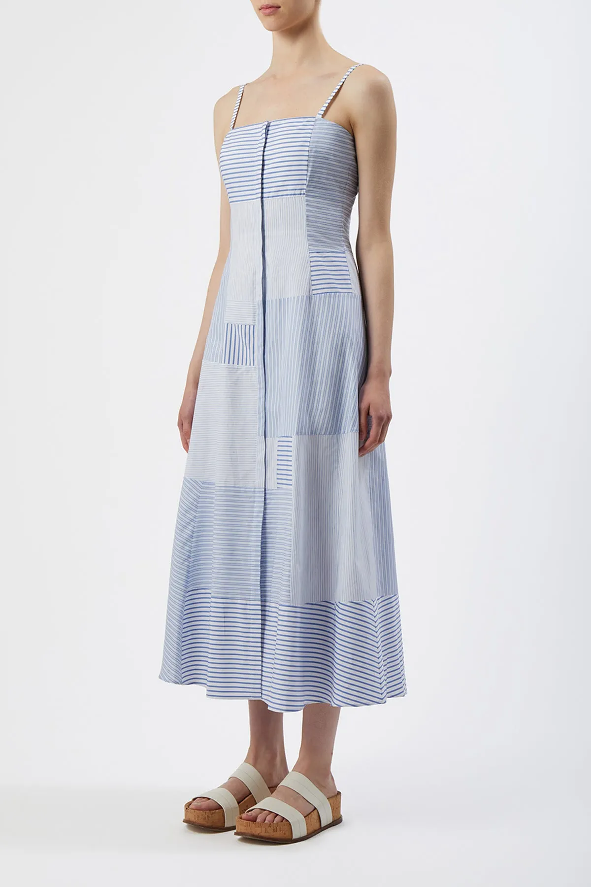 Margritte Dress in Linen Minimalist-Style