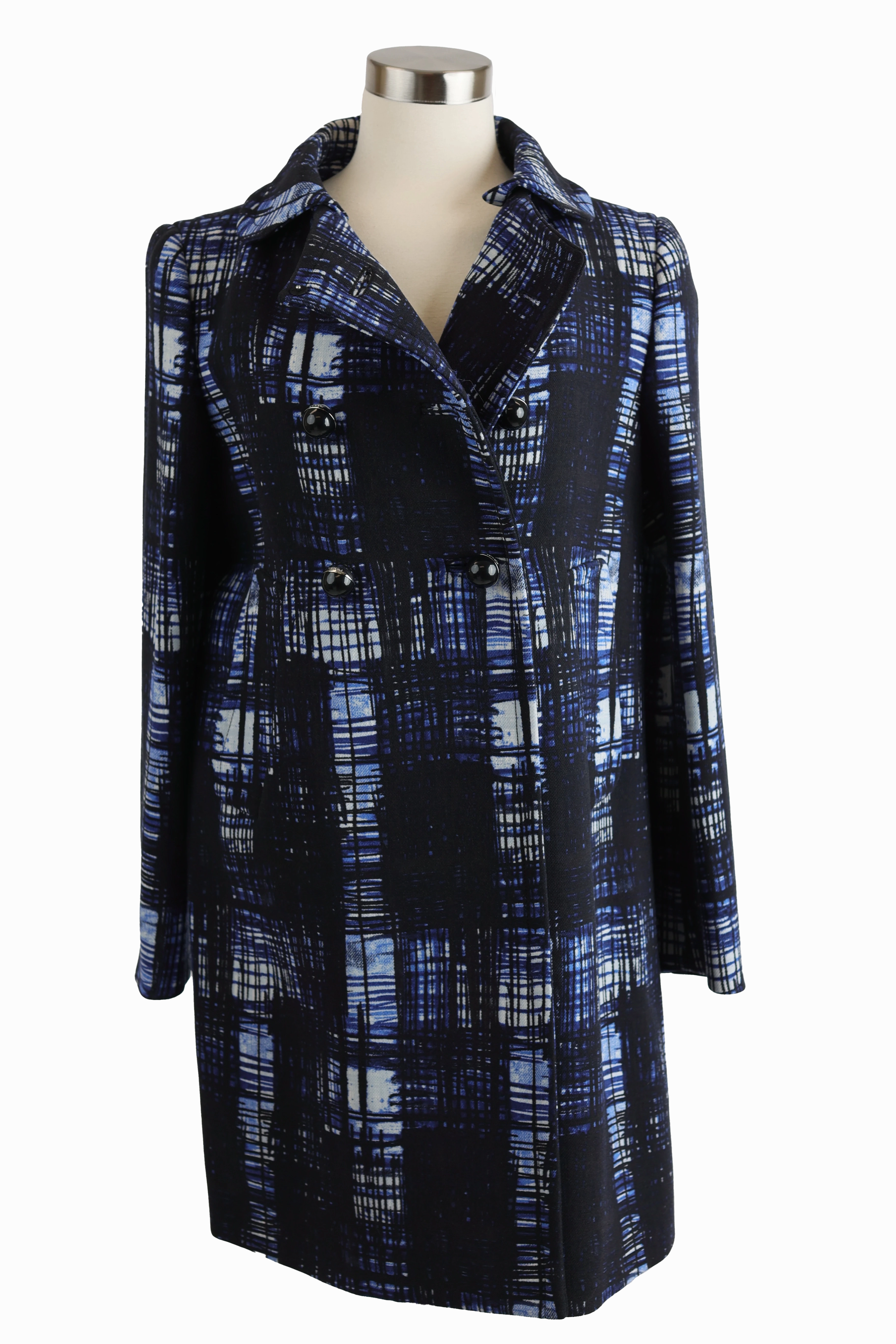 Cold Weather Wool Double Breasted Dress Coat