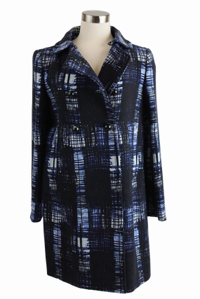 Cold Weather Wool Double Breasted Dress Coat