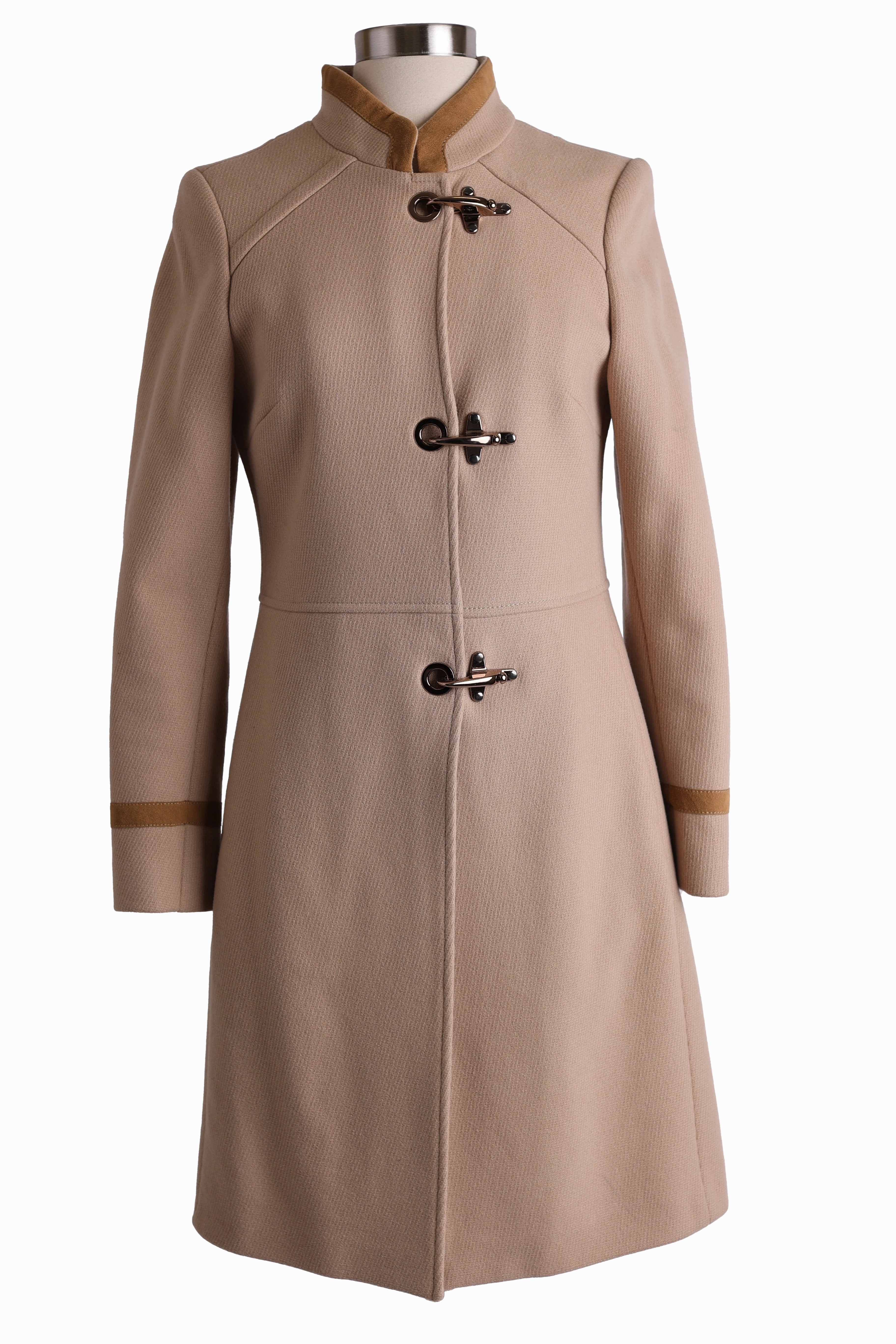 Wool Dress Coat Vegan Fabric