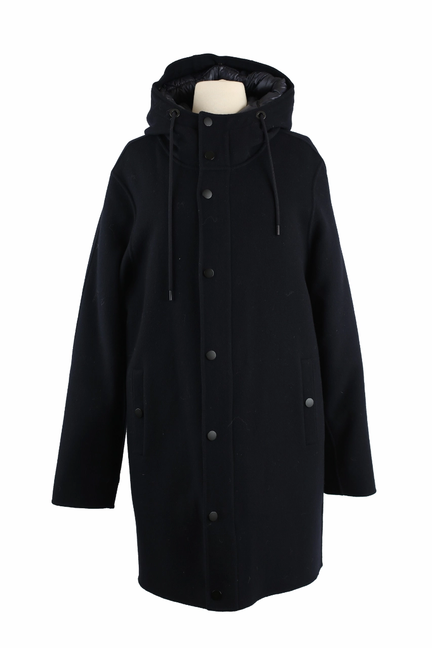 Wool Dress Coat W/ Removable Down Insert Modern Layers