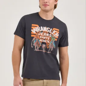 Wrangler? x Whataburger? Black Graphic T-Shirt Adjustable Fit System