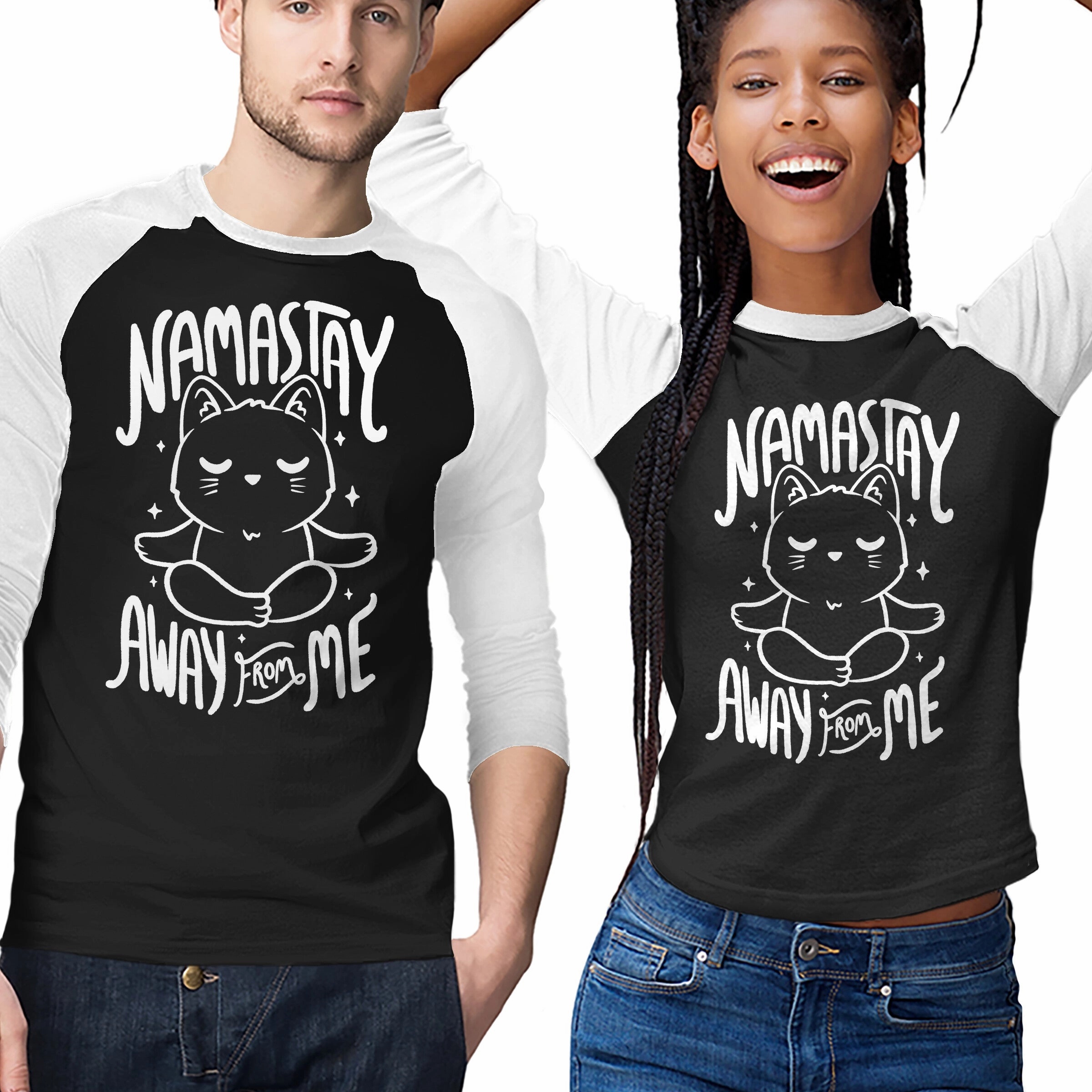 Ultra Soft Texture Reinforced Neckline Namastay Away From Me