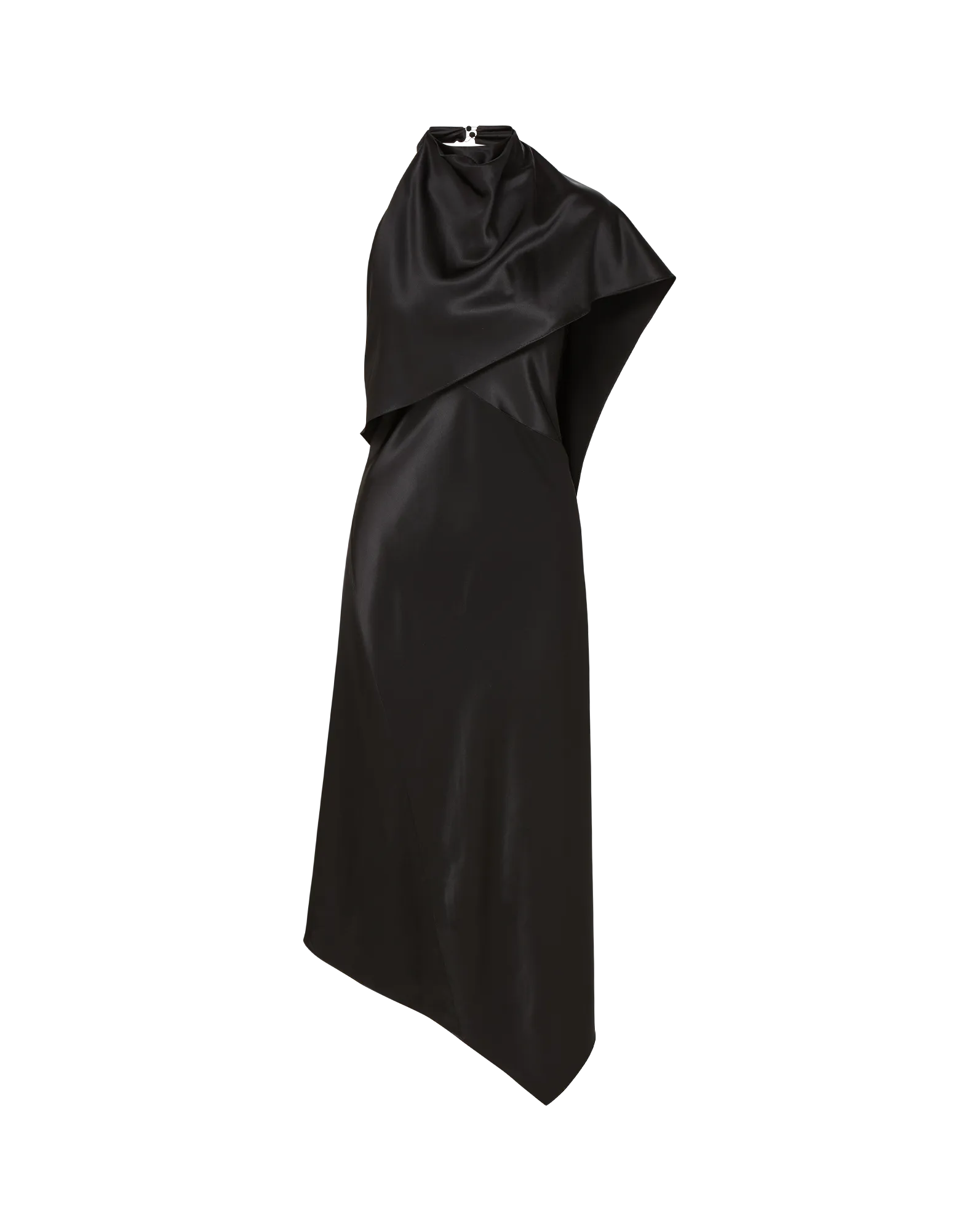 Relaxed Waist Fashionable Wear Wyndham Silk Midi Dress