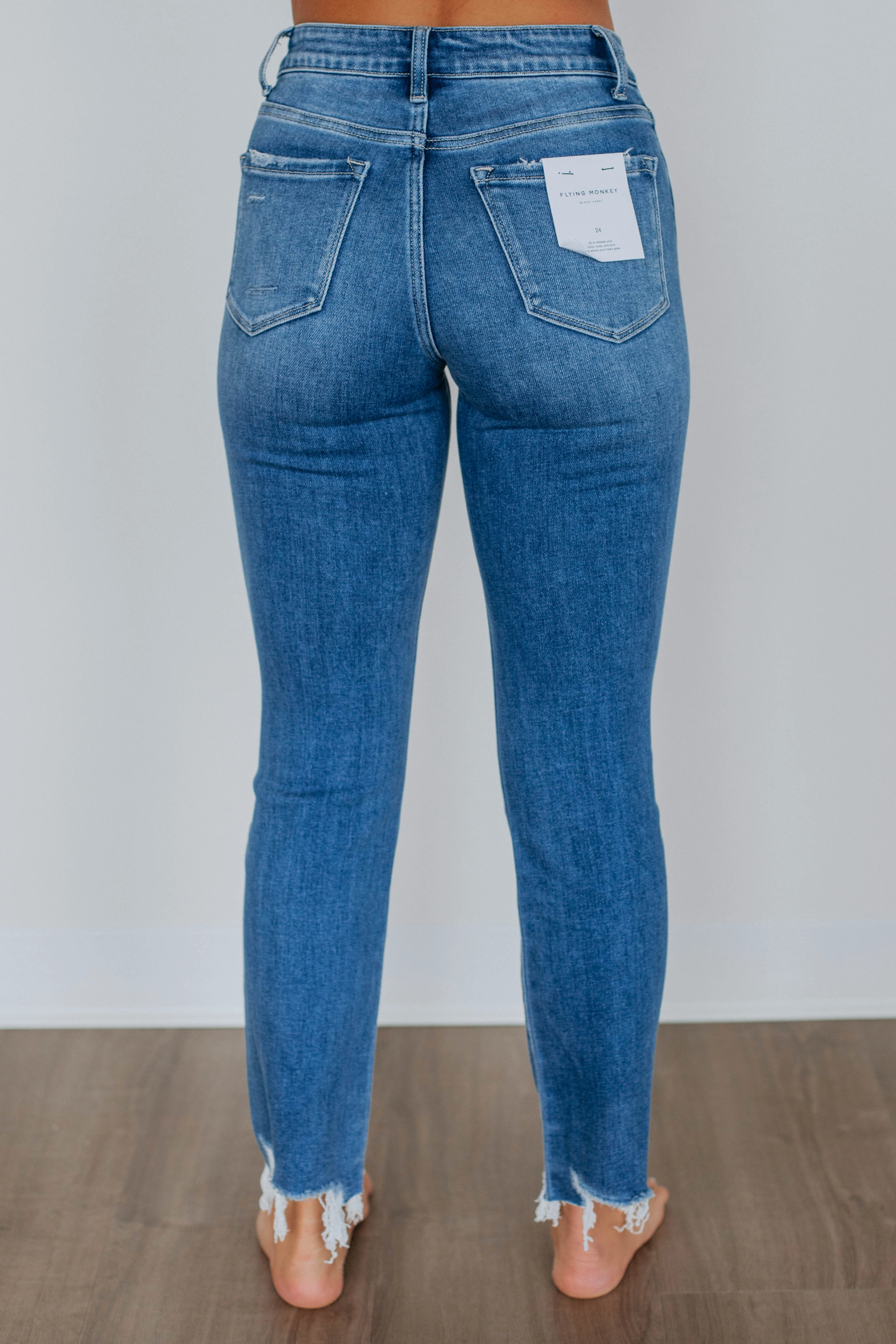 Wardrobe Staple Wrinkle Free Fabric Treatment Zeke Flying Monkey Jeans